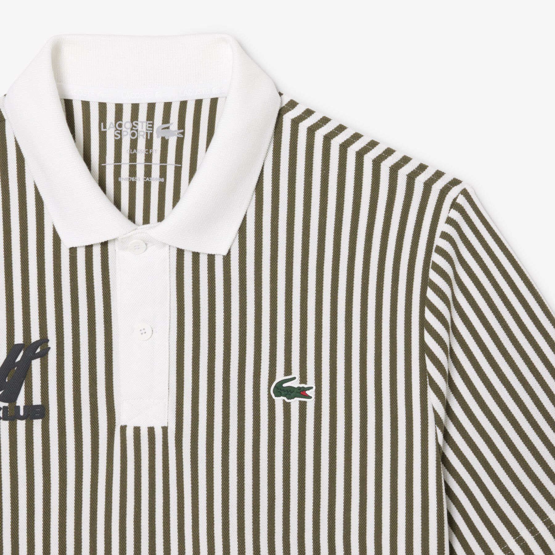 Heat Regulating Striped جولف قميص بولو Heat Regulating Striped Golf Polo Shirt - DH4803-00-J1K