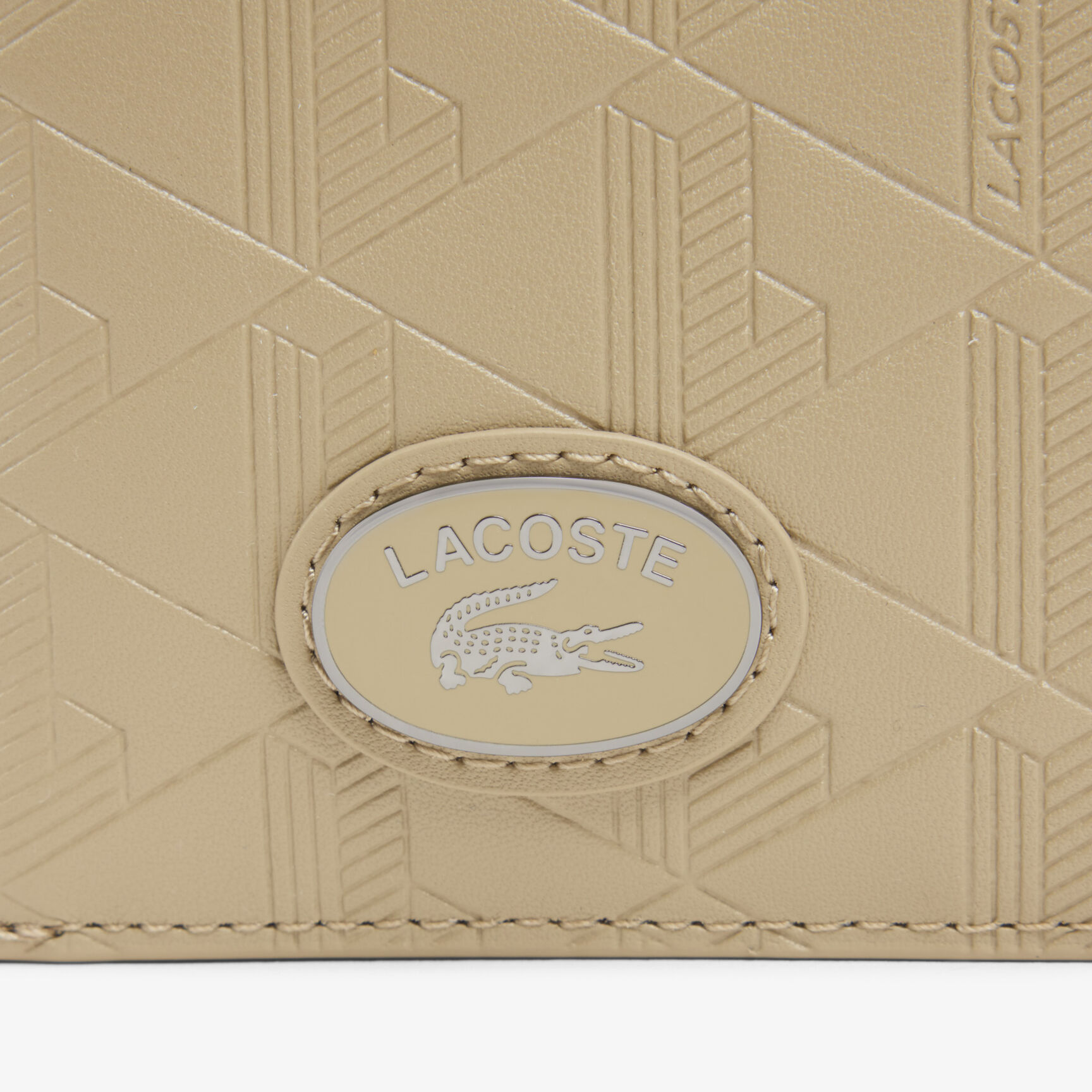 Monogram Compact Leather Billfold Monogram Compact Leather Billfold