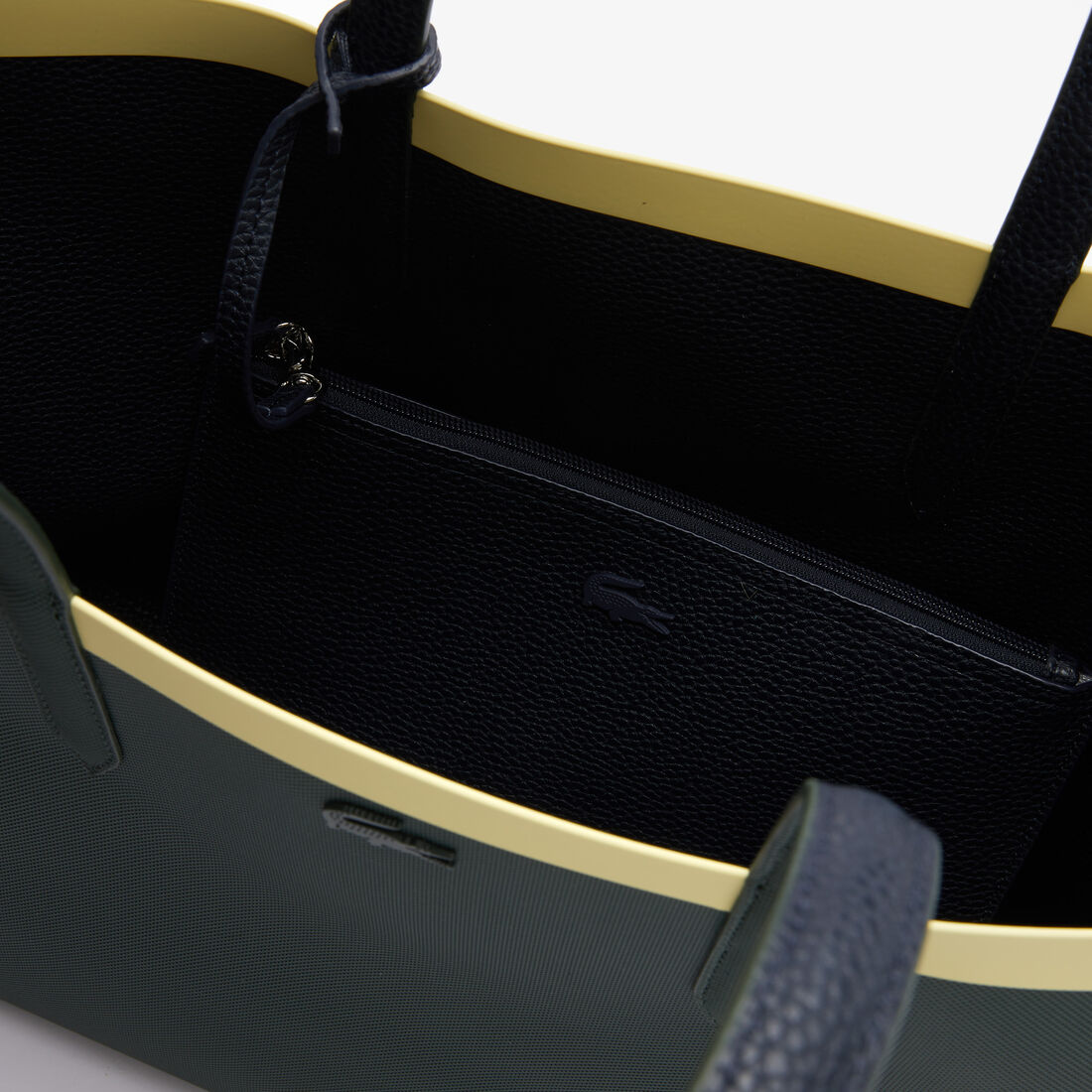 Women's Anna Removable Zip Pouch Canvas Large Shopper Bag Women's Anna Removable Zip Pouch Canvas Large Shopper Bag