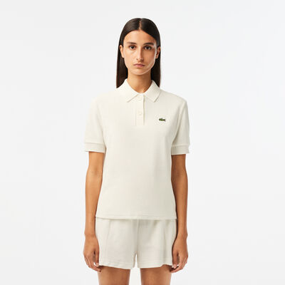 Women’s Lacoste Organic Cotton Terry Polo Shirt