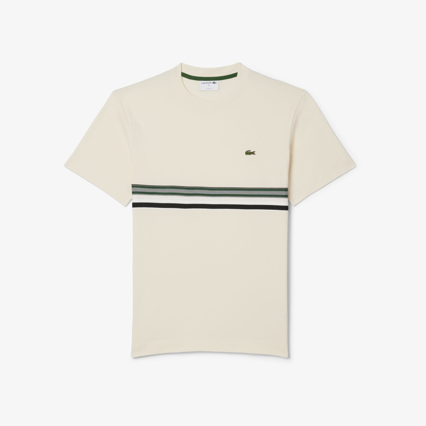 French Made Striped Band T-shirt