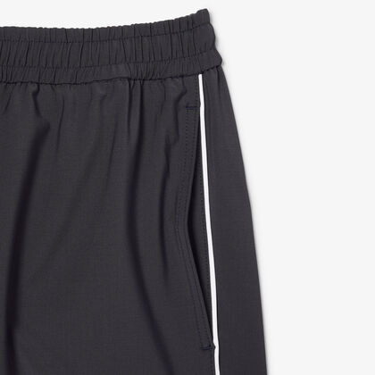 Relaxed Fit Wool Blend Shorts