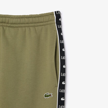 بنطال رياضي بشريط بشعار الماركة