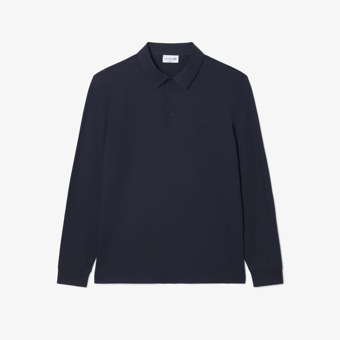 Regular Fit Long Sleeved Commuter Polo Shirt lacoste regular fit long sleeved commuter polo shirt