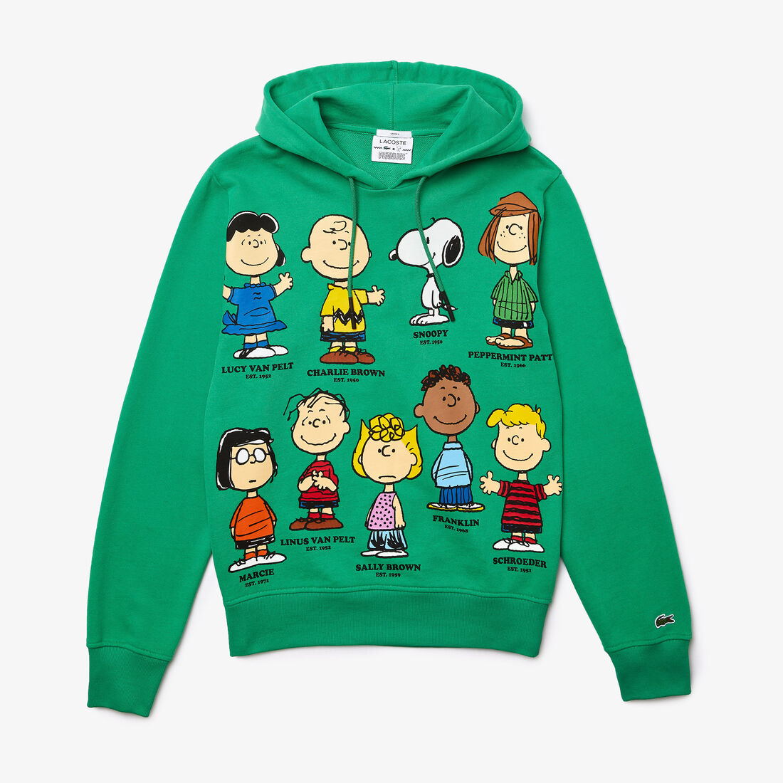 Unisex Lacoste x Peanuts Hooded Organic Cotton Sweatshirt Unisex Lacoste x Peanuts Hooded Organic Cotton Sweatshirt