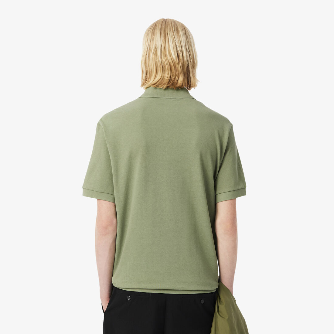 Loose Fit Heavy Pique Polo Shirt Loose Fit Heavy Pique Polo Shirt