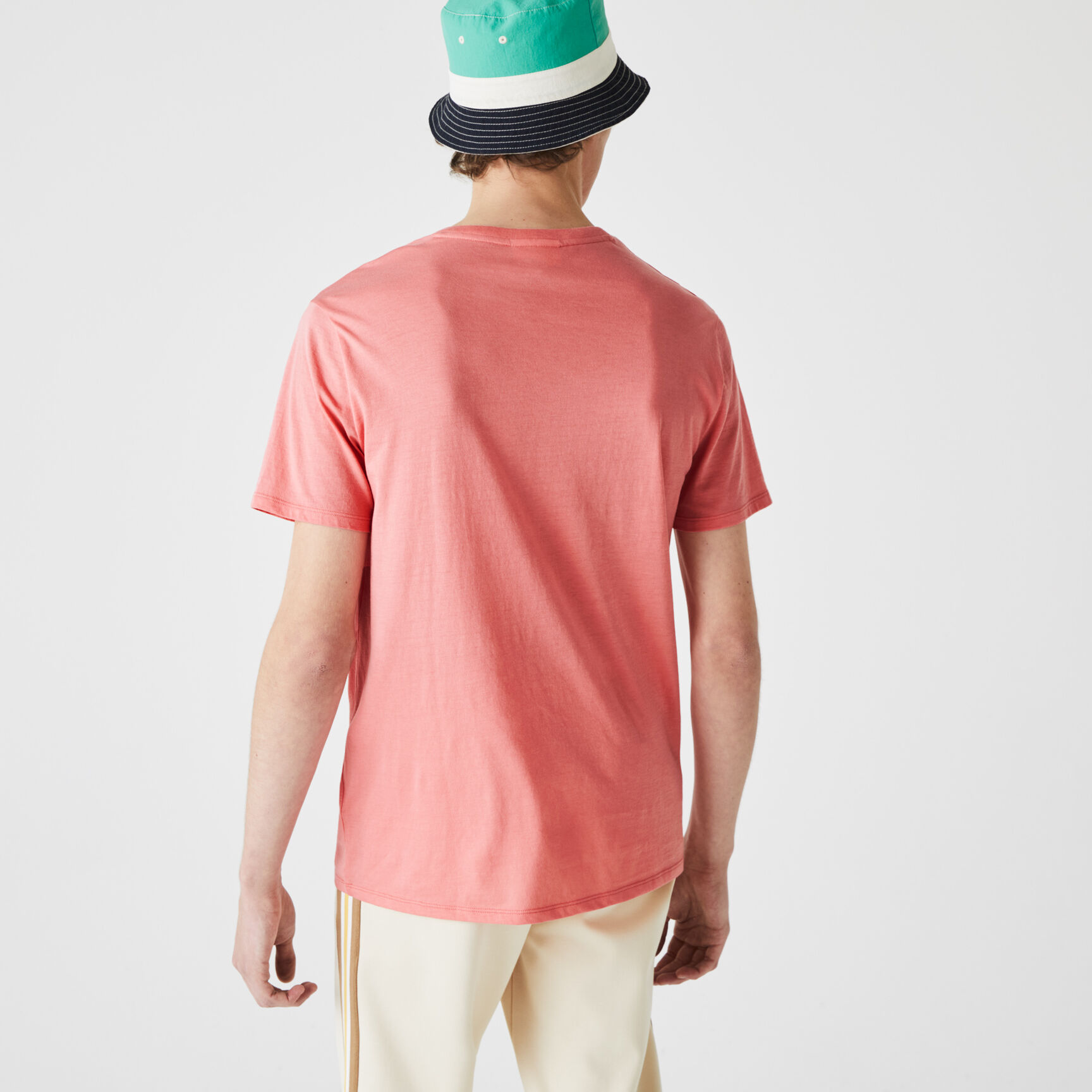 Lightweight Cotton Pima V Neck T-shirt