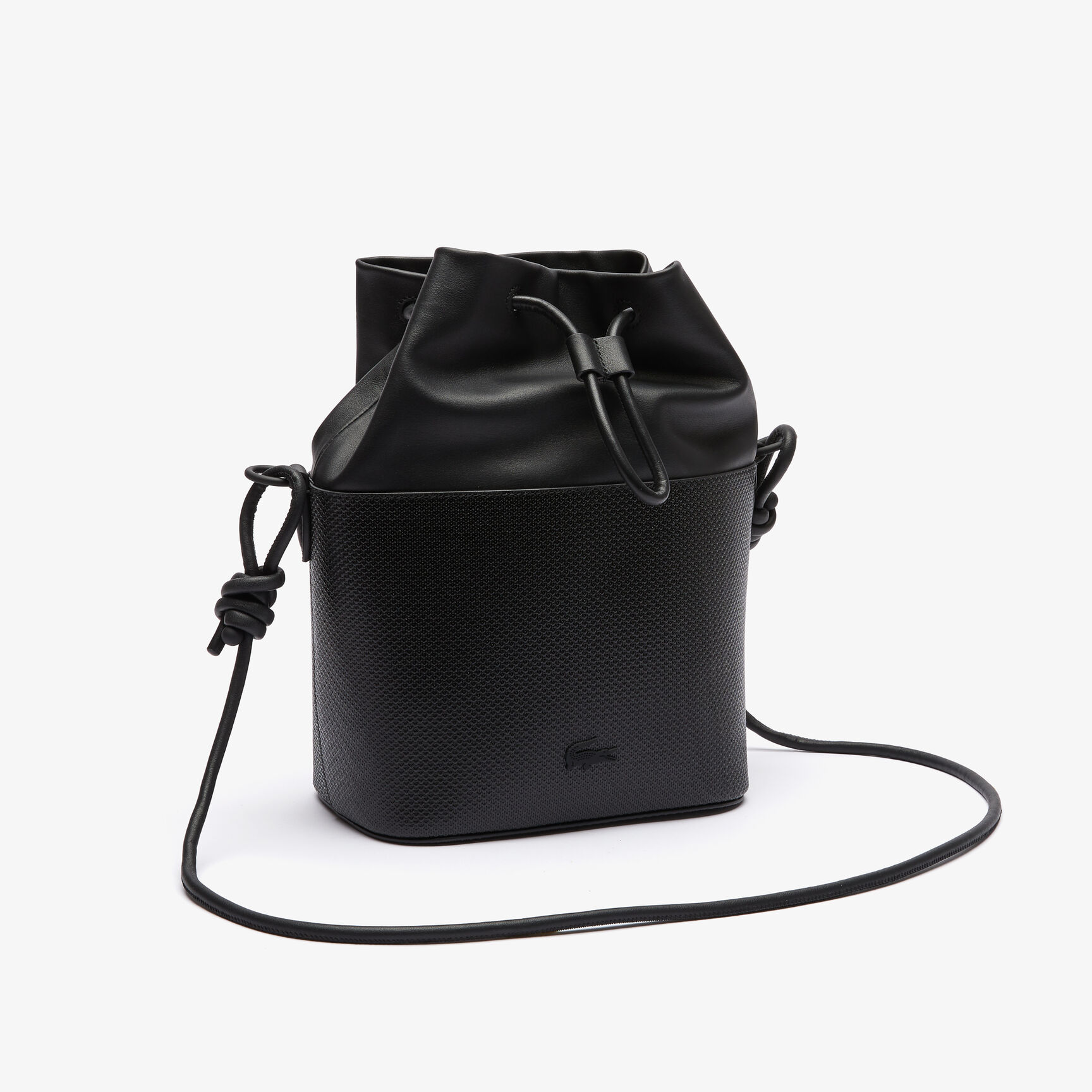 Women's Chantaco Matte Piqué Leather Drawstring Bucket Bag Women's Chantaco Matte Piqué Leather Drawstring Bucket Bag