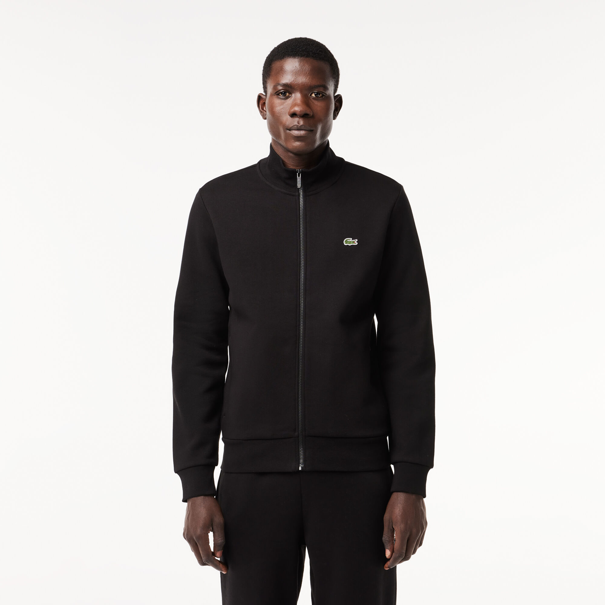 Lacoste sweat jacket hot sale