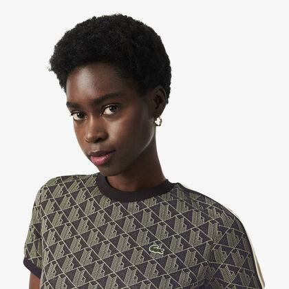 Slim Fit Monogram Jacquard T-shirt Slim Fit Monogram Jacquard T-shirt