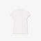 Scalloped Collar Mini Pique Polo Shirt