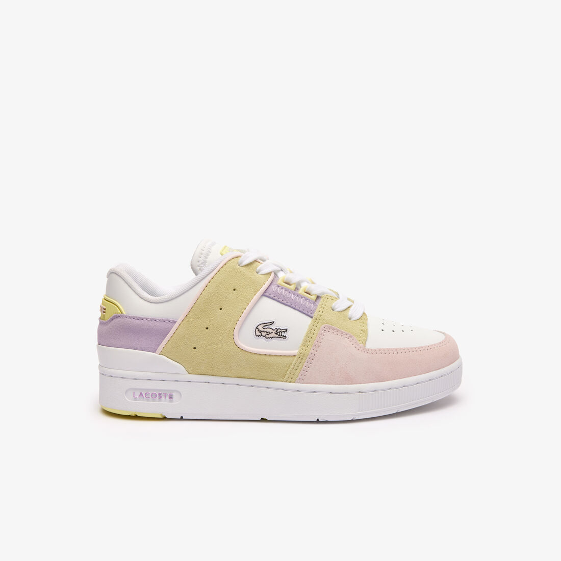 Women's Court Cage Leather Trainers 