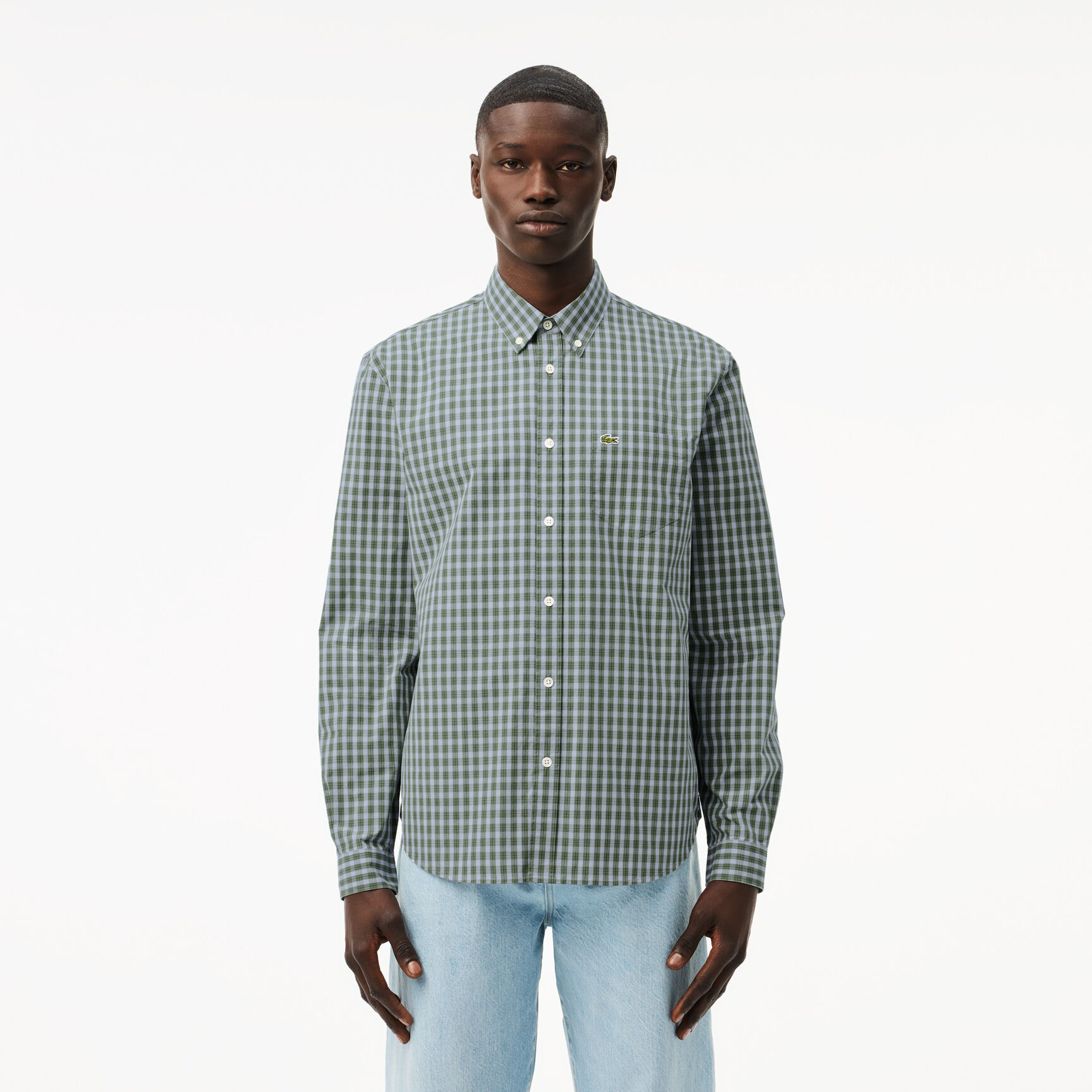 Checked Poplin Shirt Checked Poplin Shirt