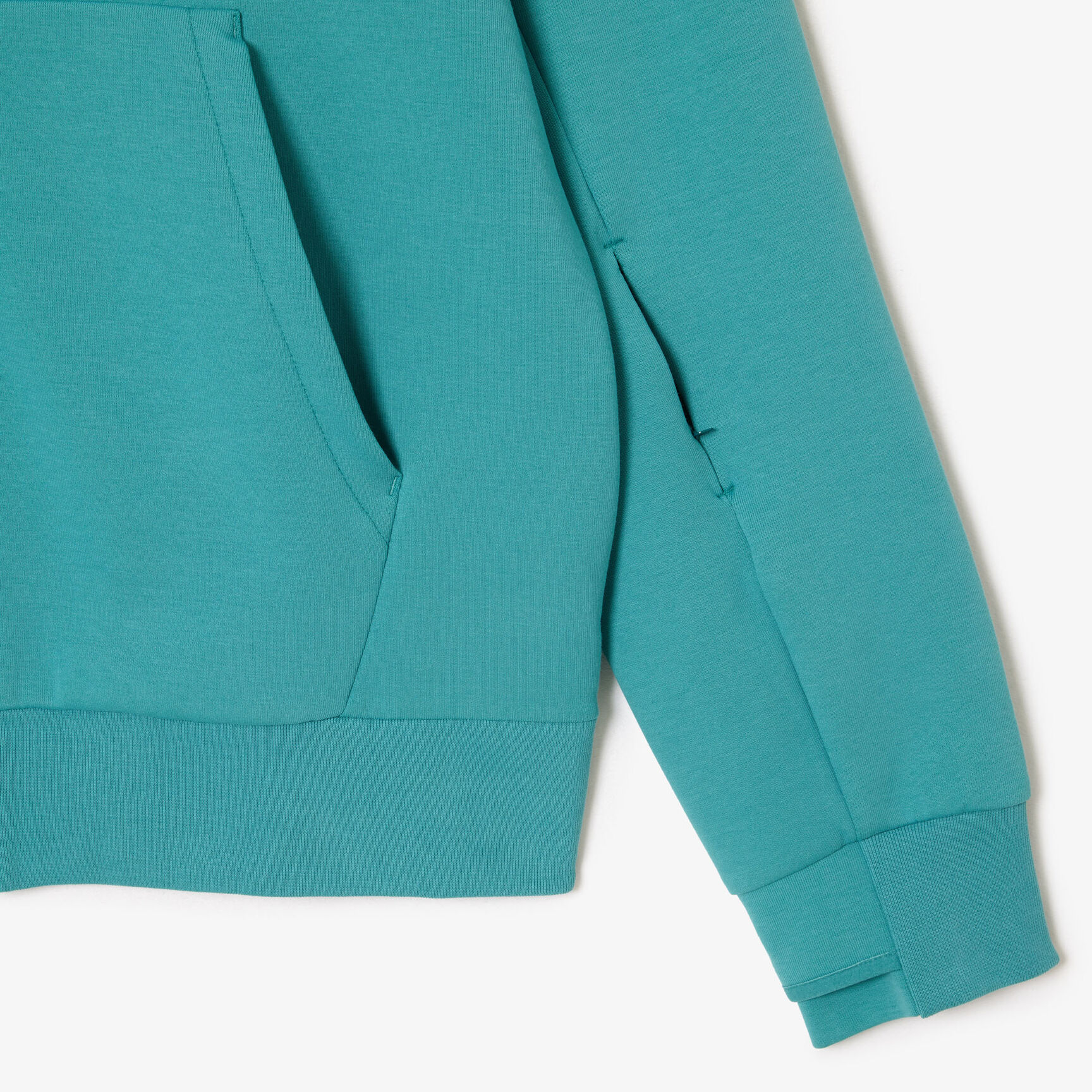 High Neck Zip-Up Sweatshirt