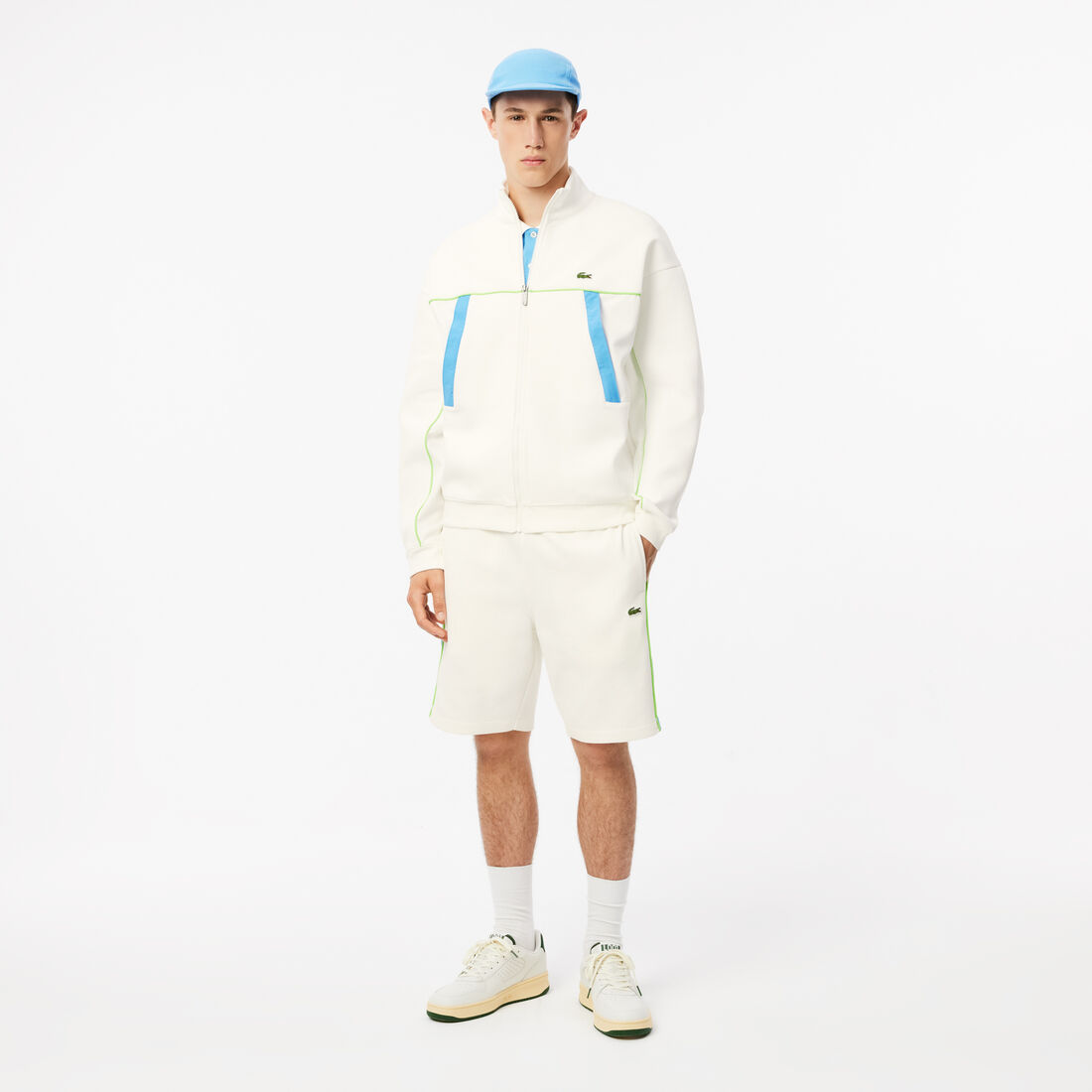 سويت شيرت فضفاض بسحاب سويت شيرت فضفاض بسحاب