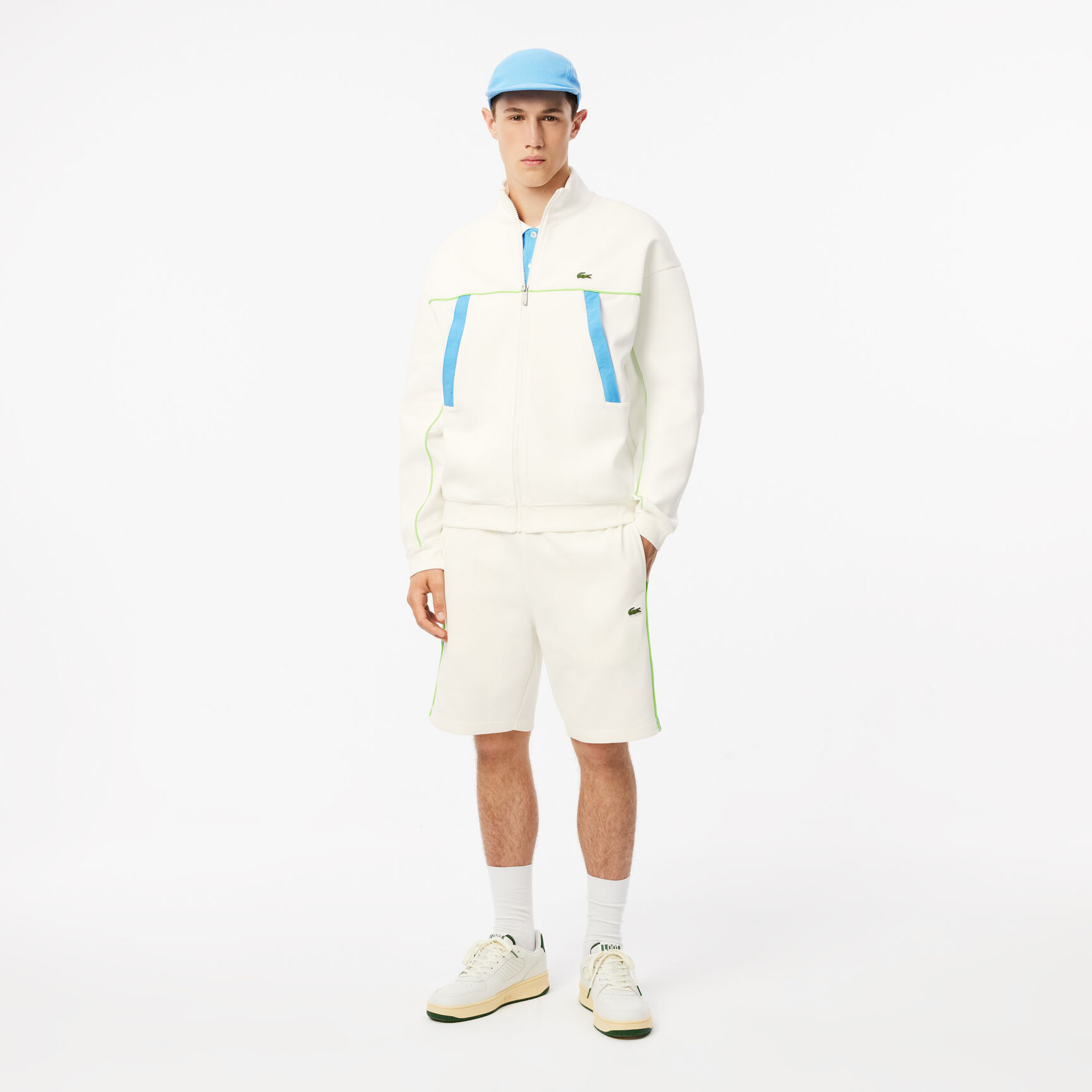 سويت شيرت فضفاض بسحاب سويت شيرت فضفاض بسحاب