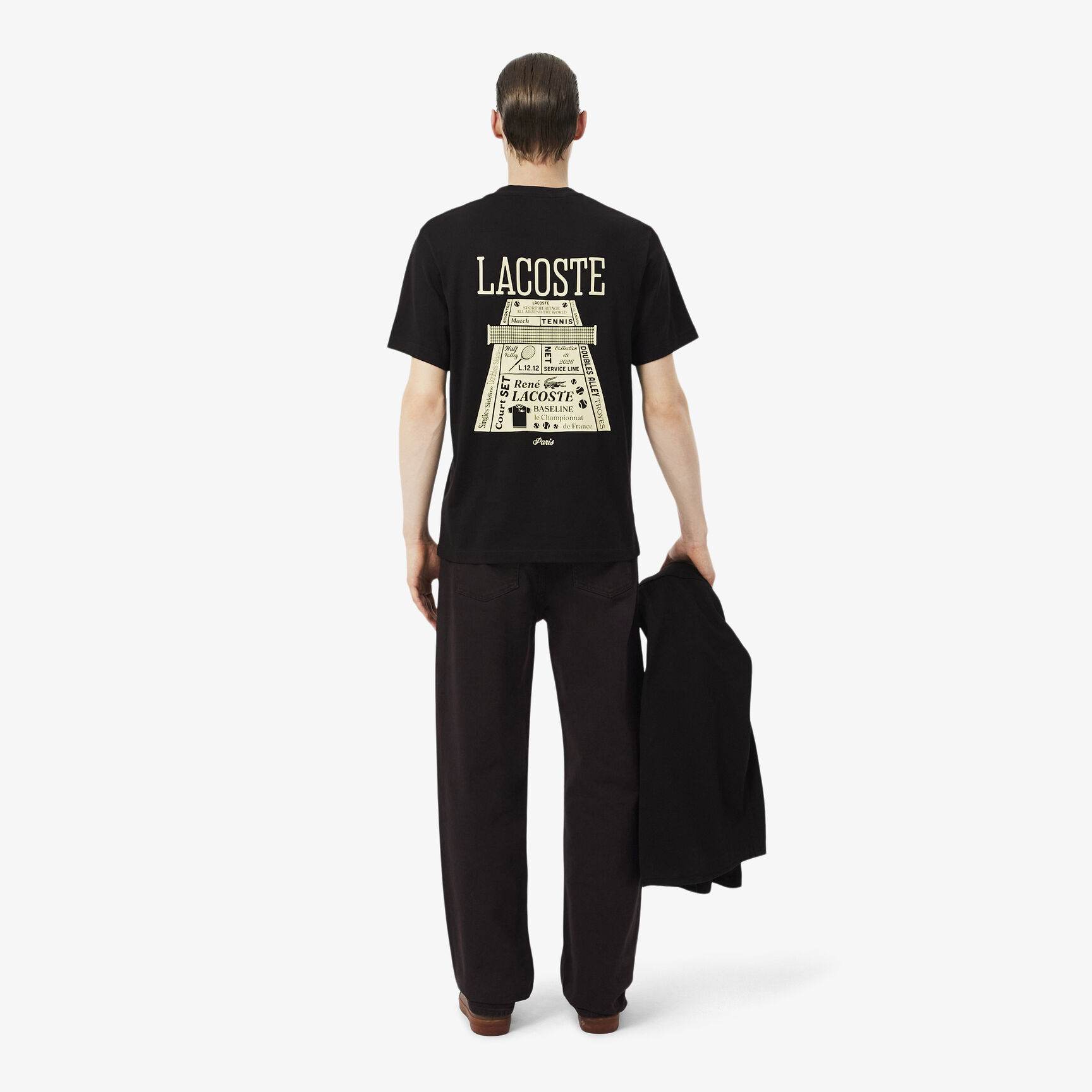 بنطلون جينز بقصة مستقيمة وخمسة جيوب