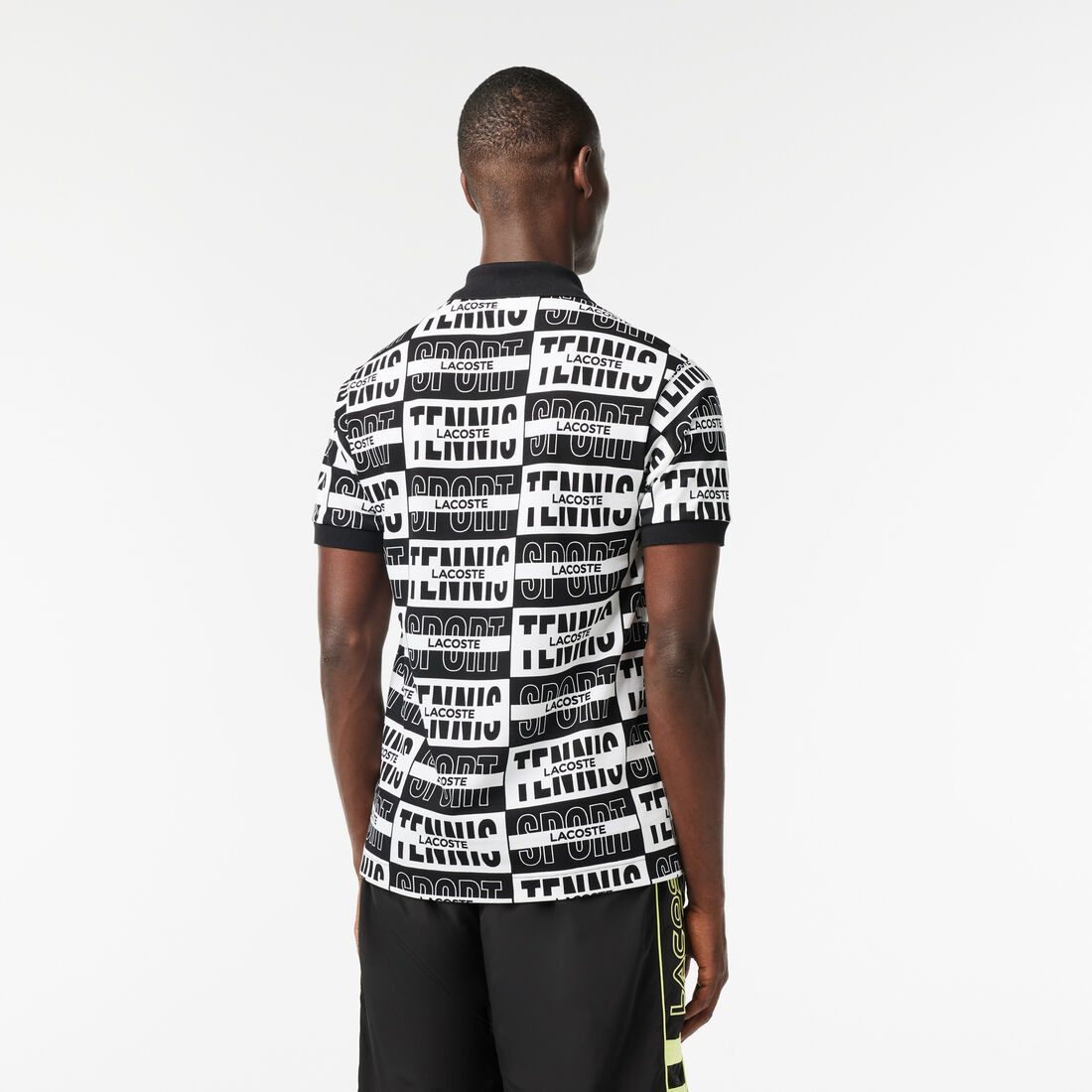 تي شيرت بولو برقعة تمساح مبطنة وقَصّة عادية تي شيرت بولو برقعة تمساح مبطنة وقَصّة عادية