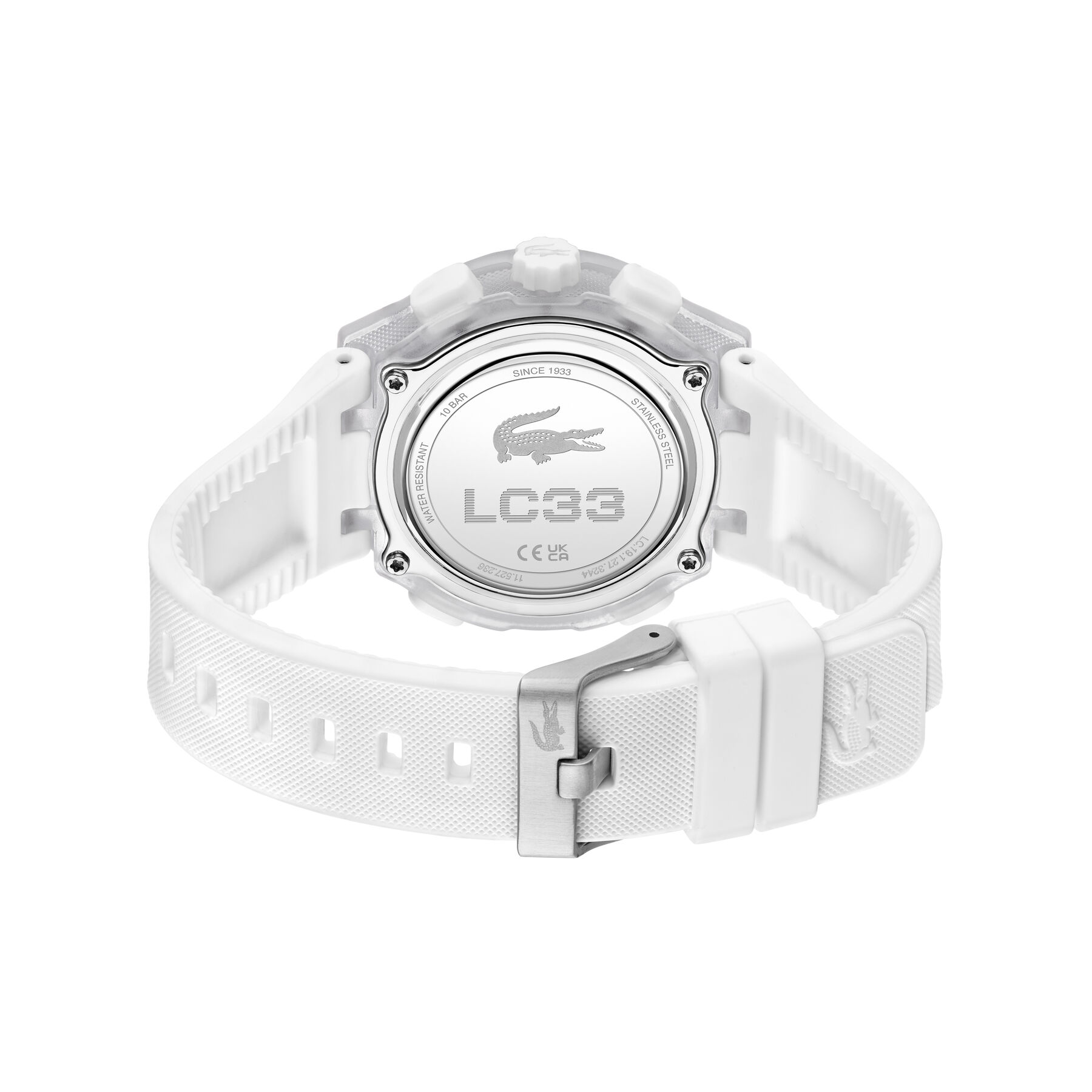 White Silicone Strap Women's Watch lacoste white silicone strap women s watch