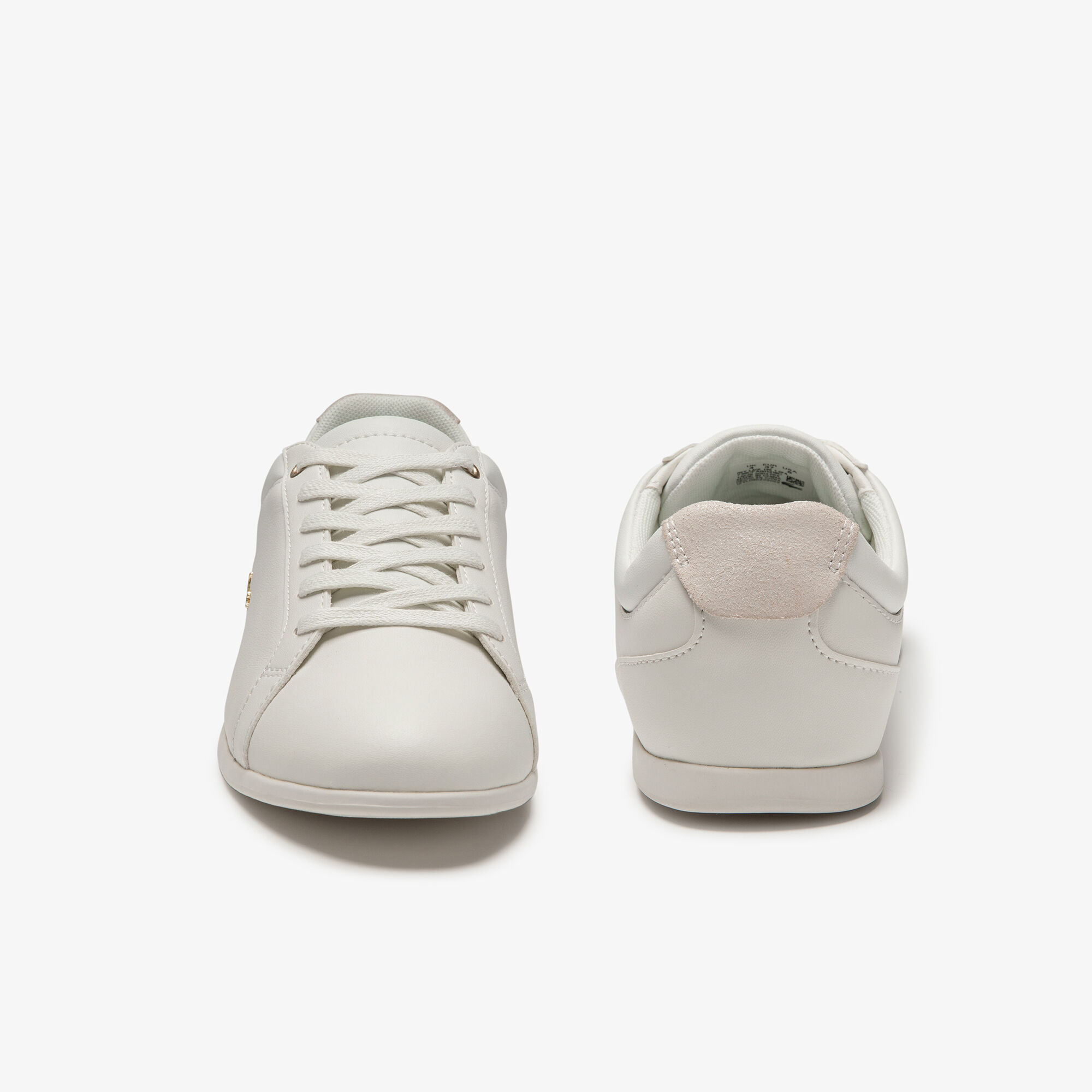 Women's rey lace leather trainers discount