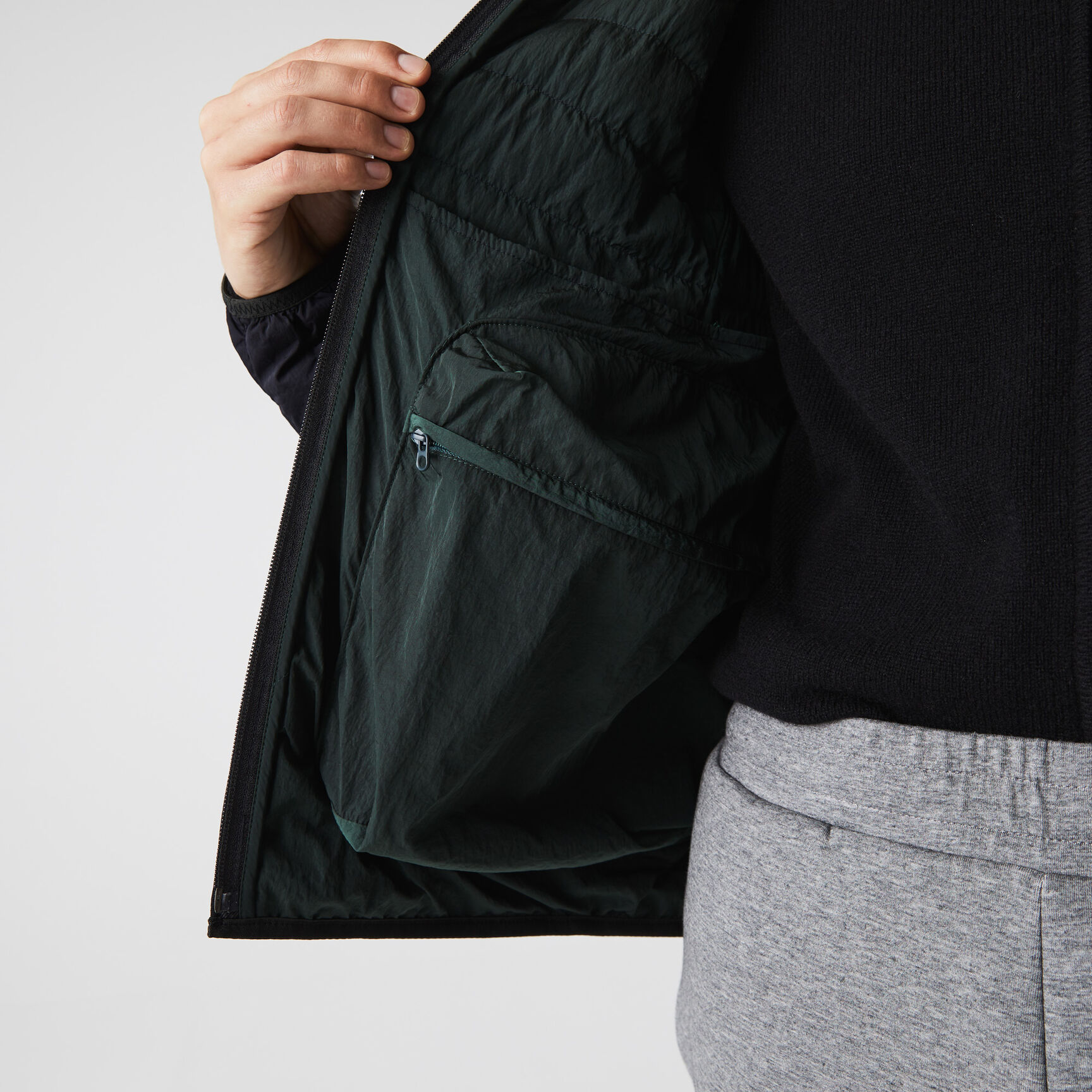 Men's Lightweight Foldable Hooded Water-Resistant Puffer Coat Men's Lightweight Foldable Hooded Water-Resistant Puffer Coat