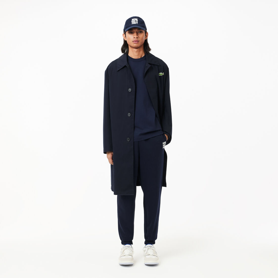 Cotton Pique Effect Slogan Back T-shirt Cotton Pique Effect Slogan Back T-shirt