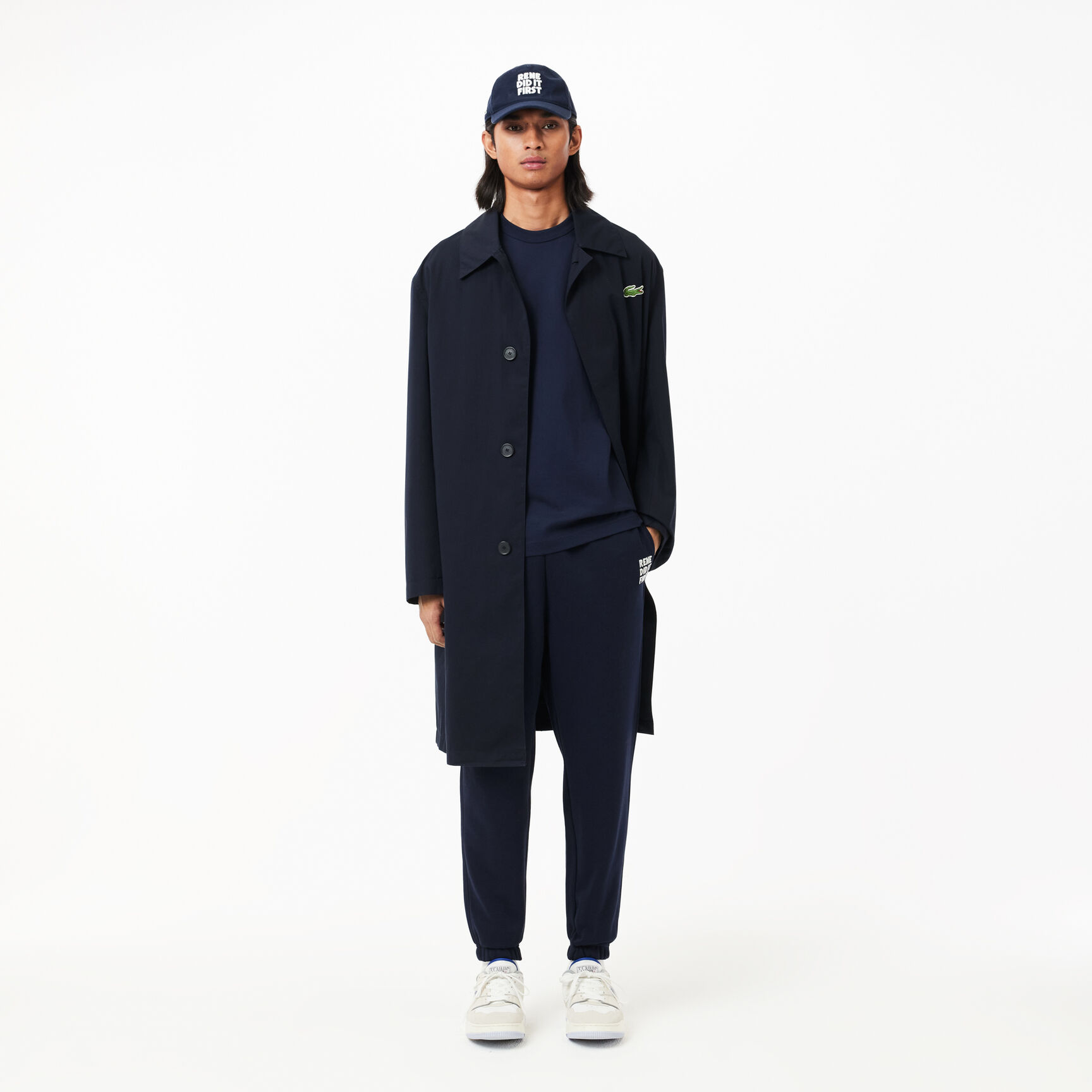 Cotton Pique Effect Slogan Back T-shirt Cotton Pique Effect Slogan Back T-shirt