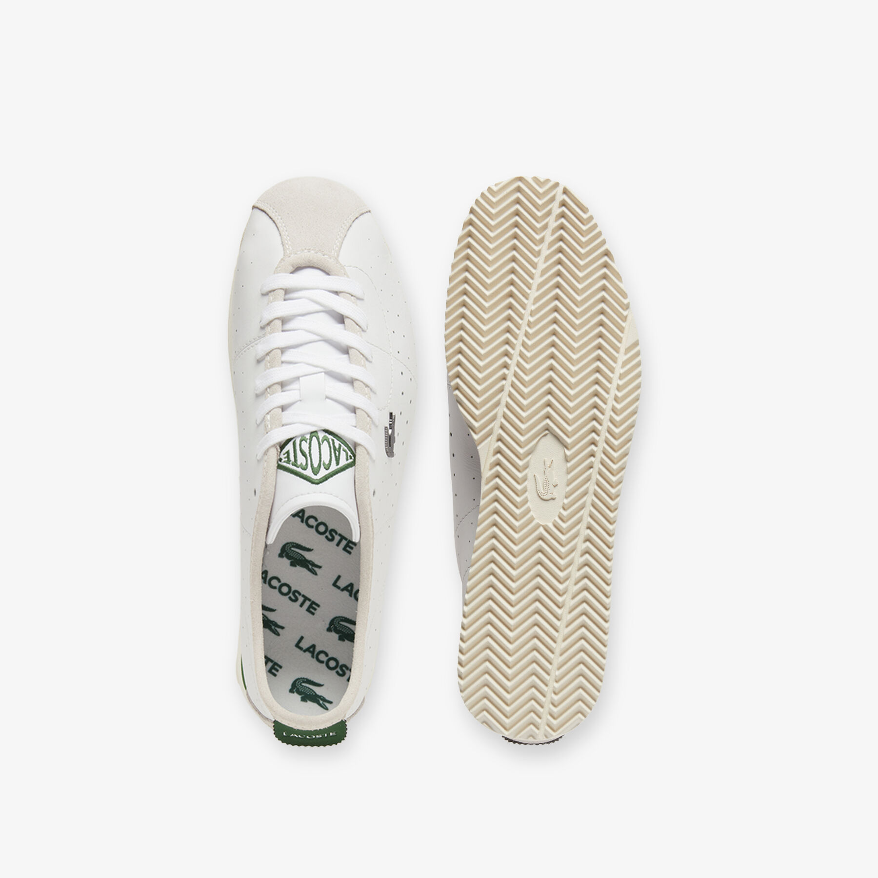 Men's Club-Low Leather Sneakers lacoste men s club low leather sneakers