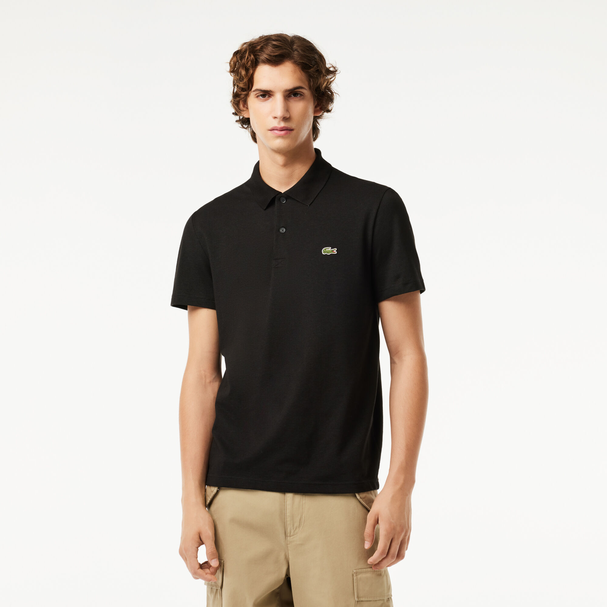 Lacoste polo polyester on sale