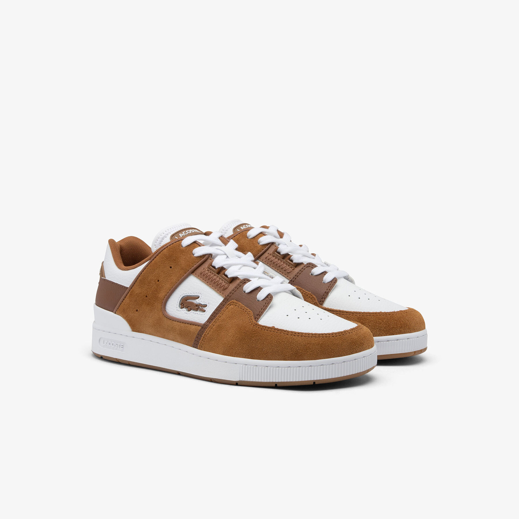 رجالي كورت كيج شمواه سنيكرز Men's Court Cage Suede Sneakers - 50SMA0071-B18