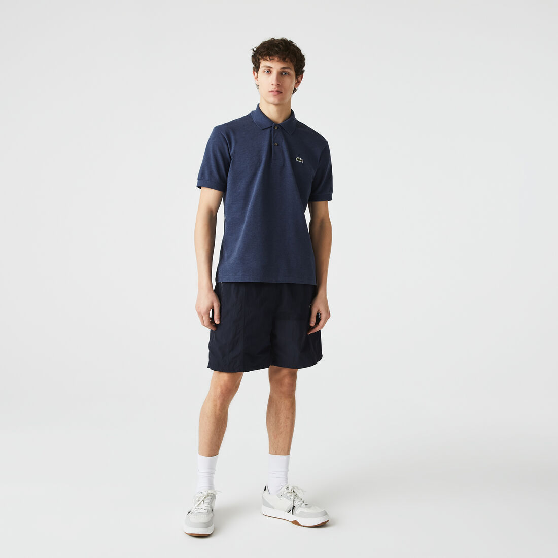 Classic Fit L.12.12 Marl Polo Shirt Classic Fit L.12.12 Marl Polo Shirt