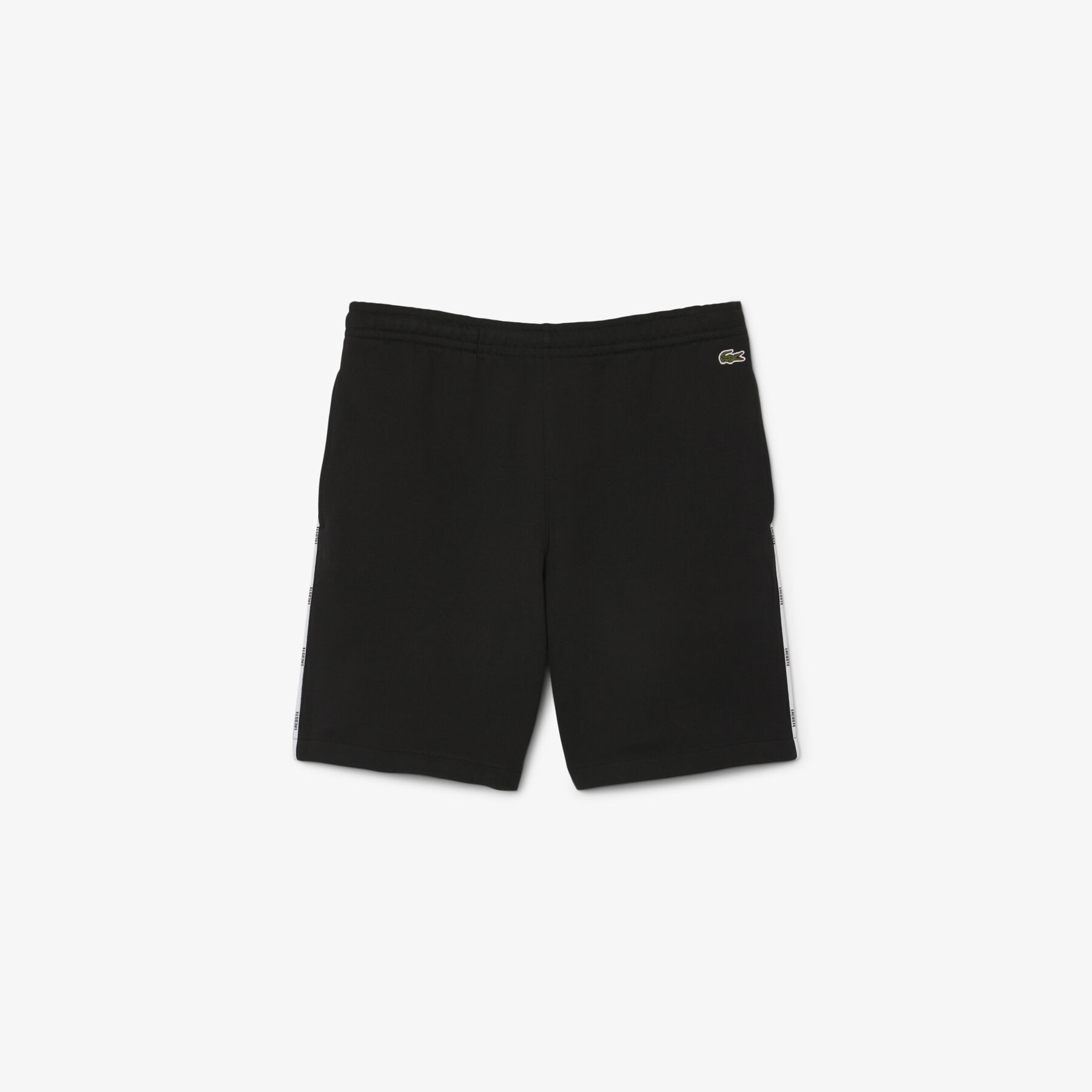 Logo Trim Cotton Fleece Shorts lacoste logo trim cotton fleece shorts