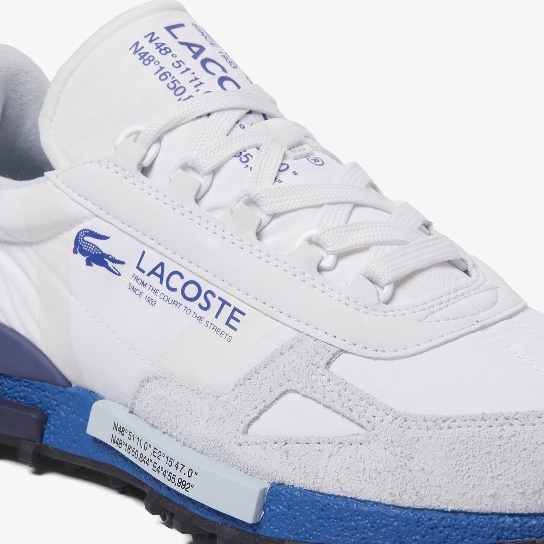 Men's Elite Active Leather Sneakers lacoste men s elite active leather sneakers