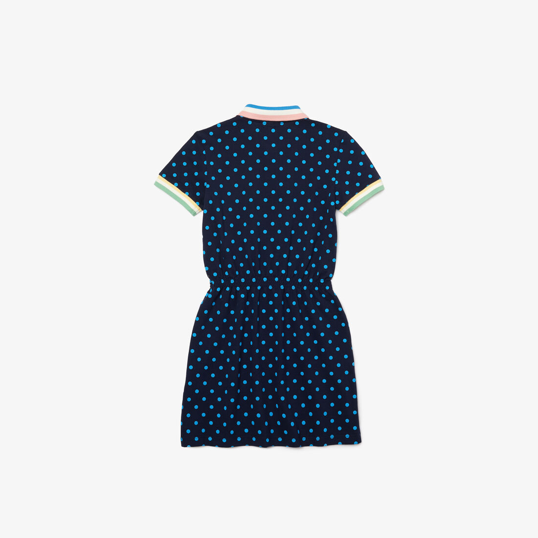 فستان بولو من بيكيه القطن للبنات أنماط بولكا دوت فستان بولو من بيكيه القطن للبنات أنماط بولكا دوت