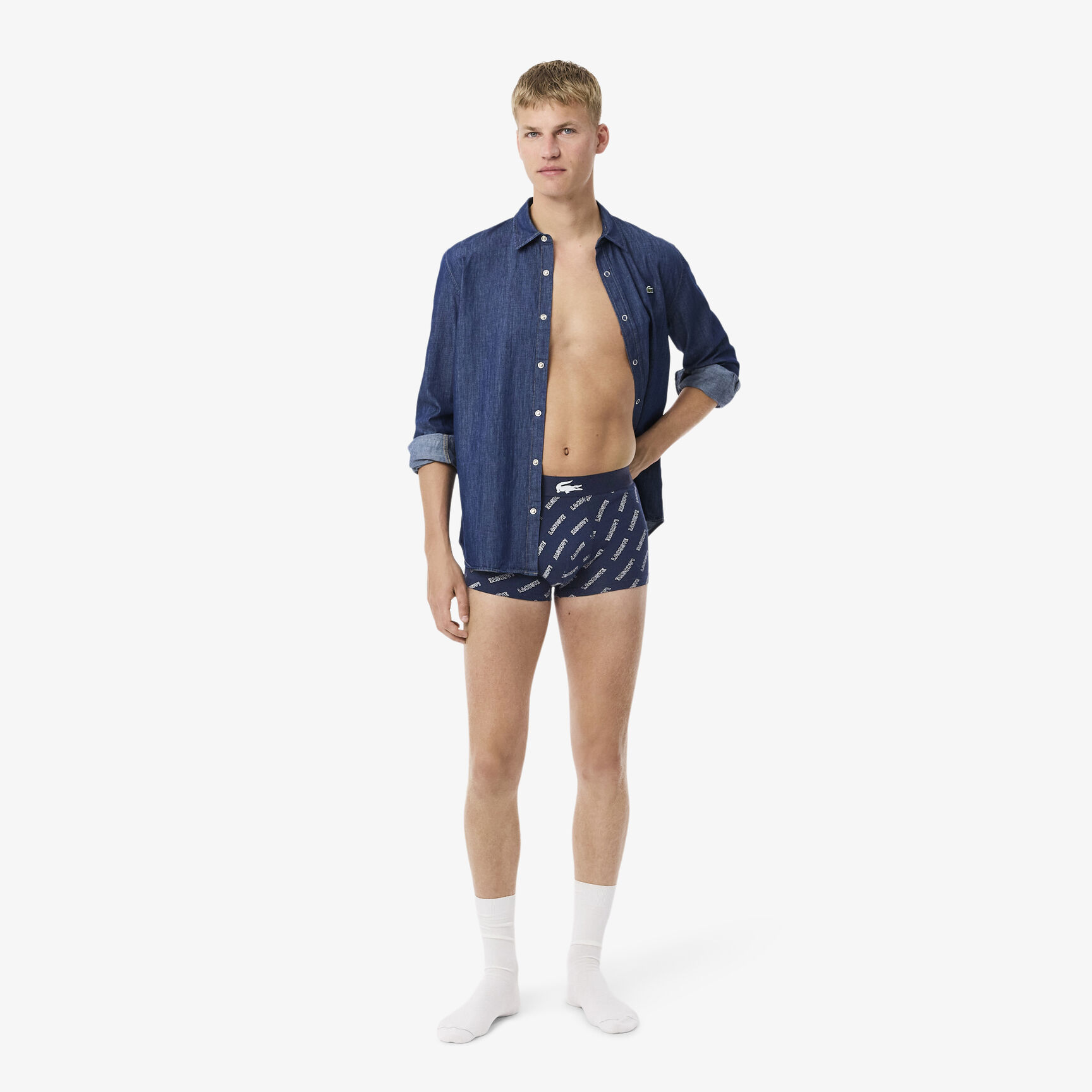 مجموعة من 3 سراويل داخلية قطنية مطاطية