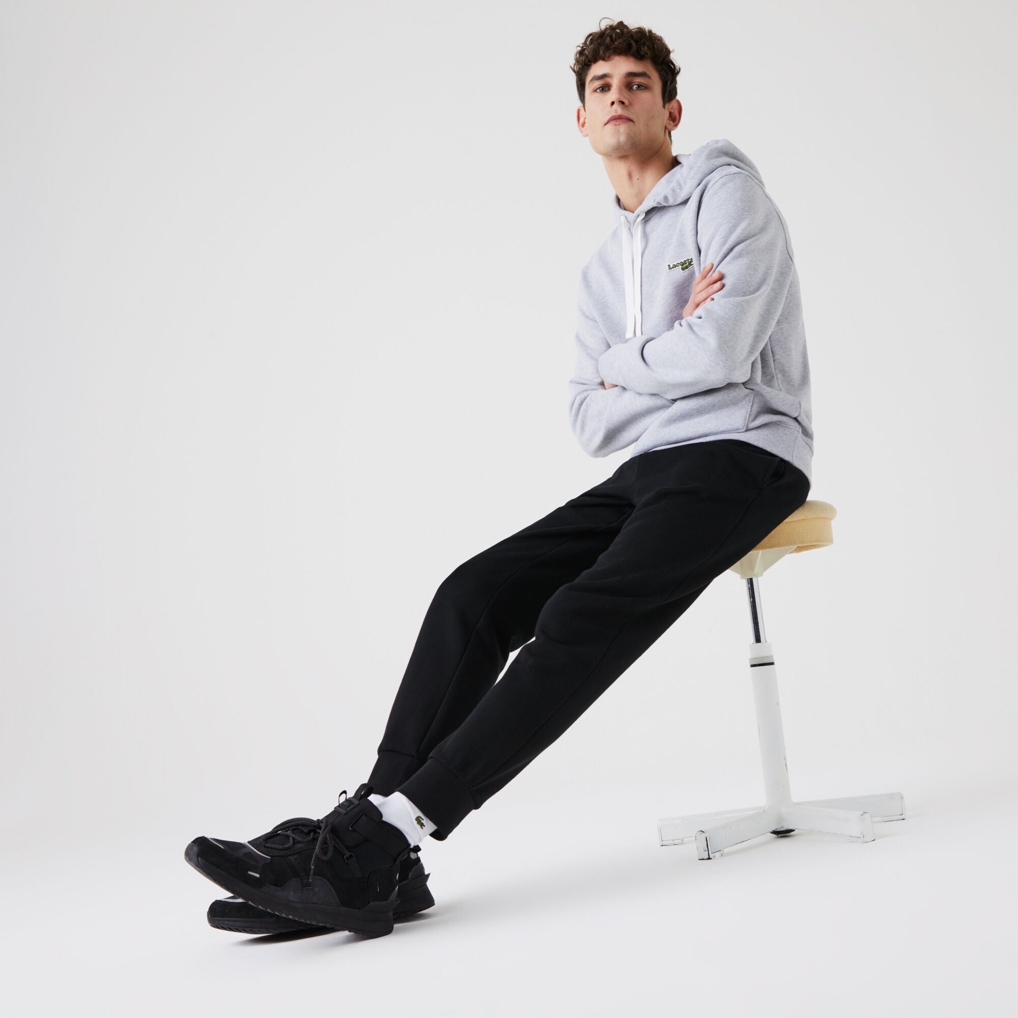 Men's lacoste sport cotton fleece tennis sweatpants online