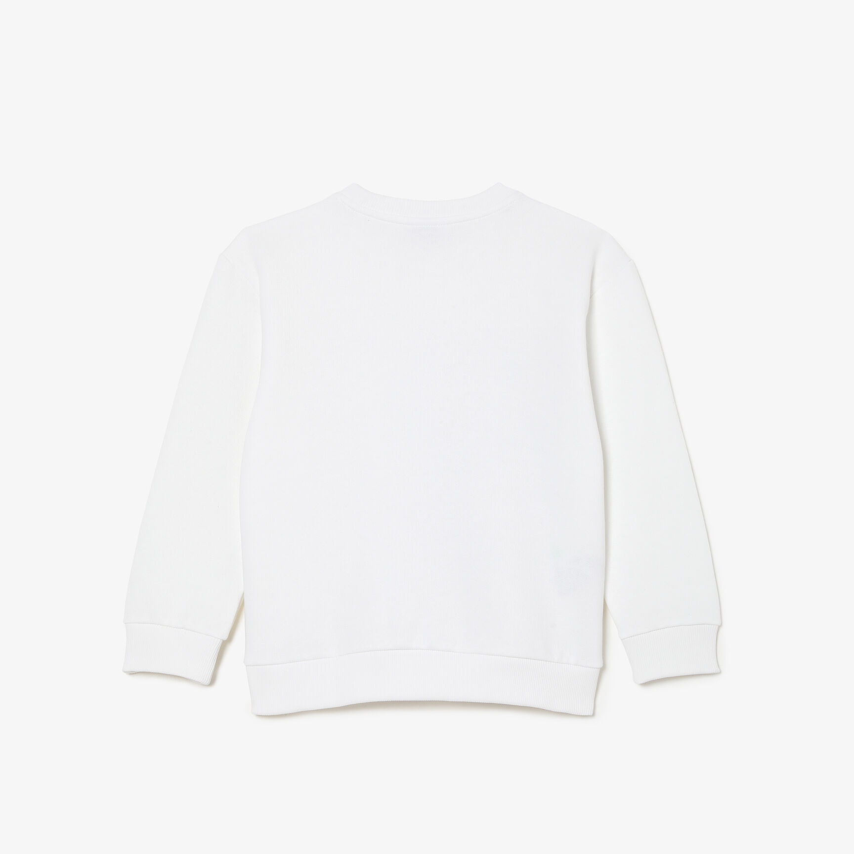 سويت شيرت لاكوست مقسم بألوان بشعار الماركة للأطفال