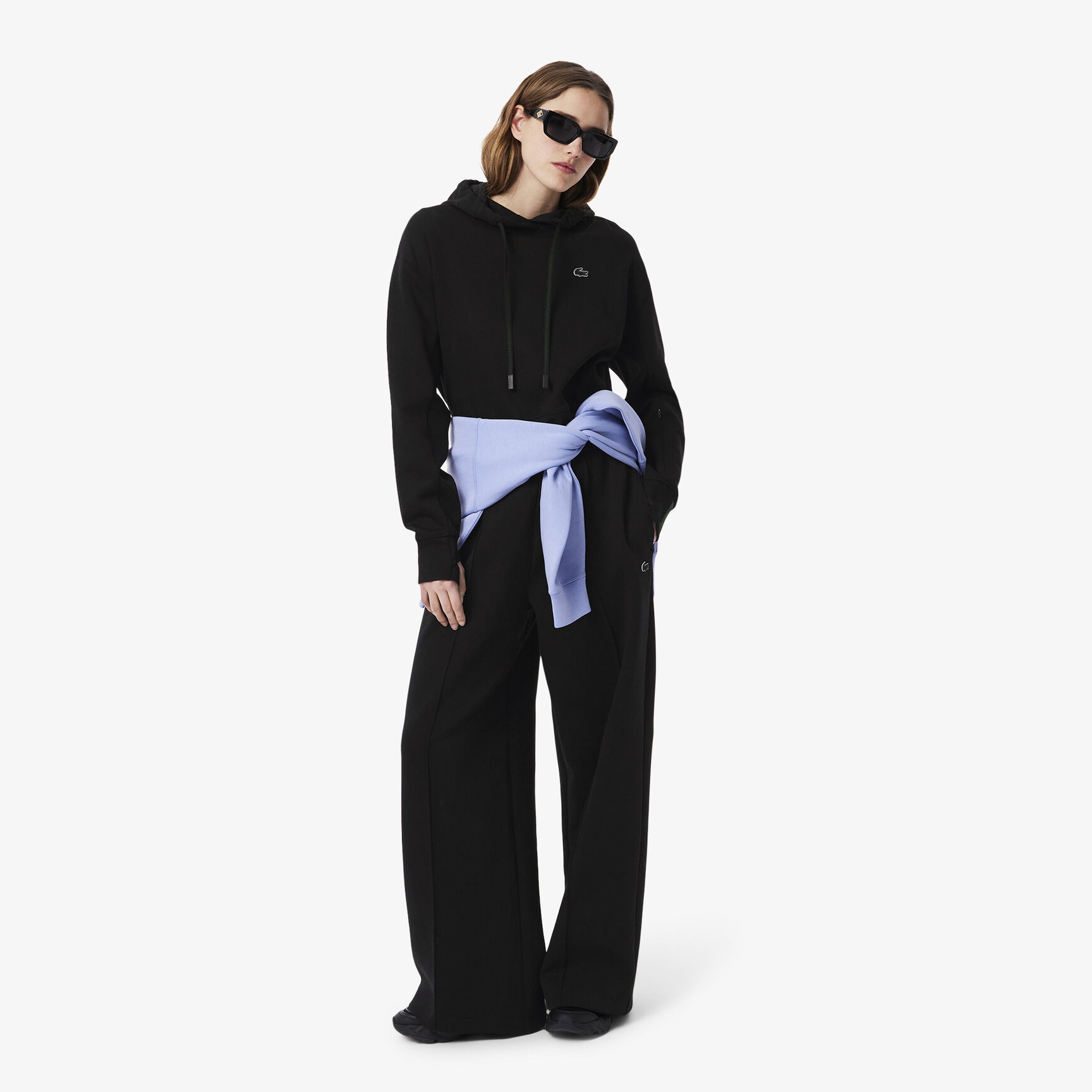 Short Cut Cotton Hoodie