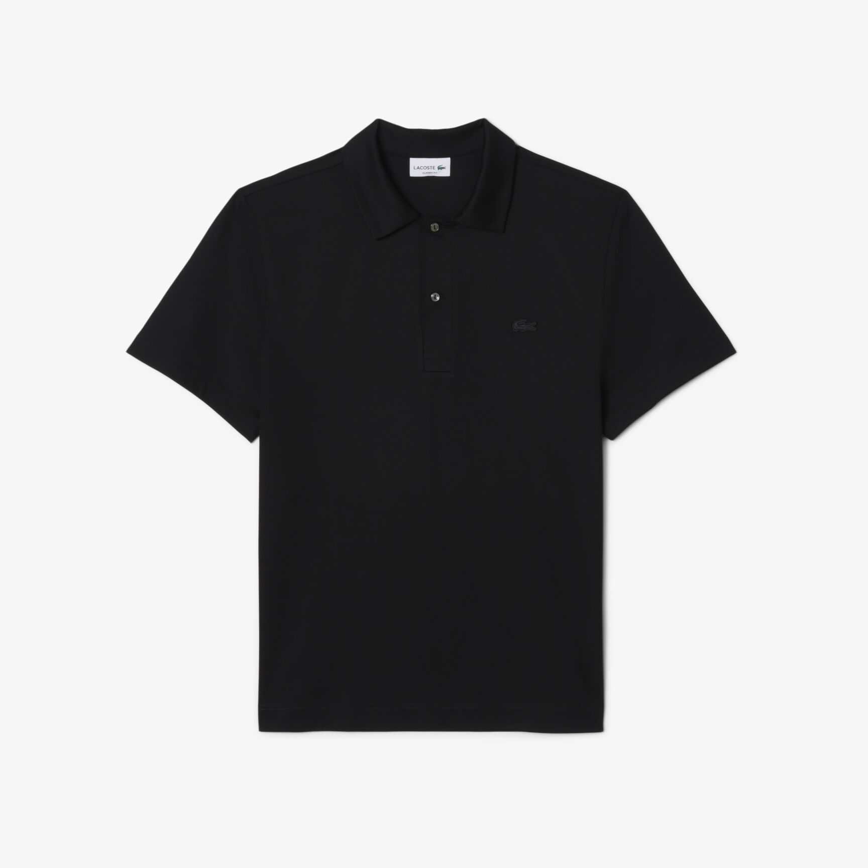 Paris Classic Fit Open Neck Embroidered Polo Shirt