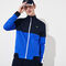 men s lacoste sport colourblock resistant piqu  zip sweatshirt