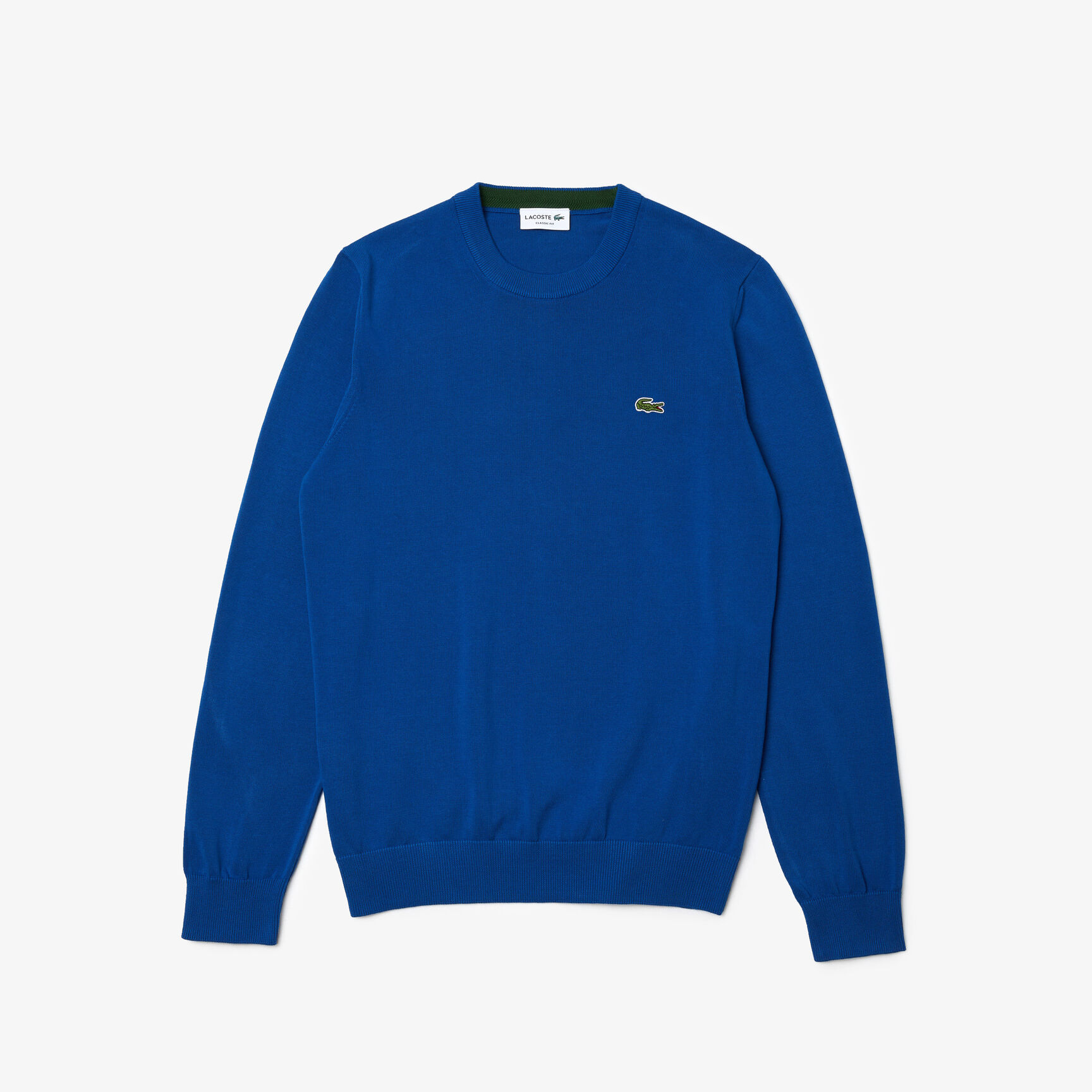 Monochrome Crew Neck Cotton Sweater 