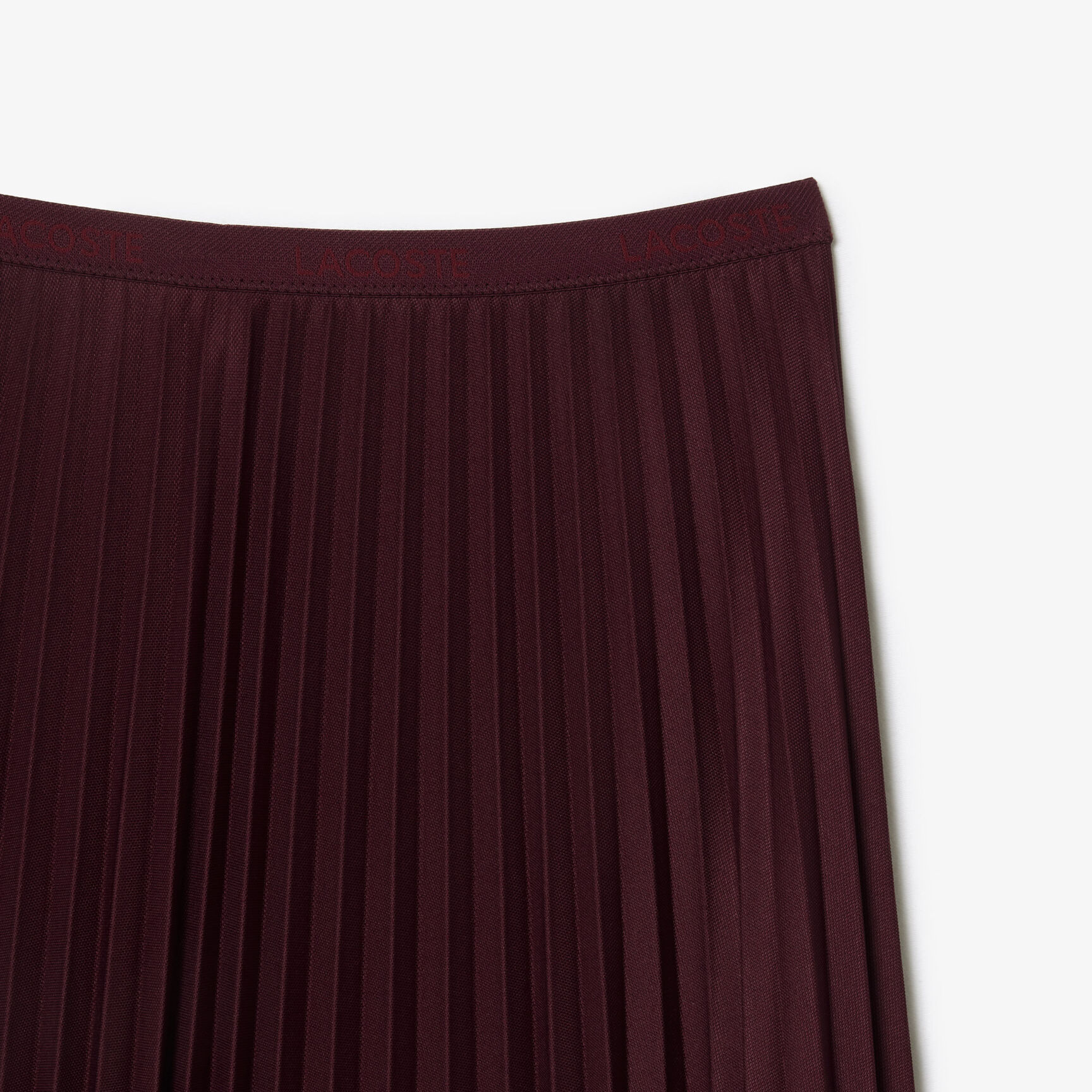 Elastic Waist Fluid Pleated Skirt