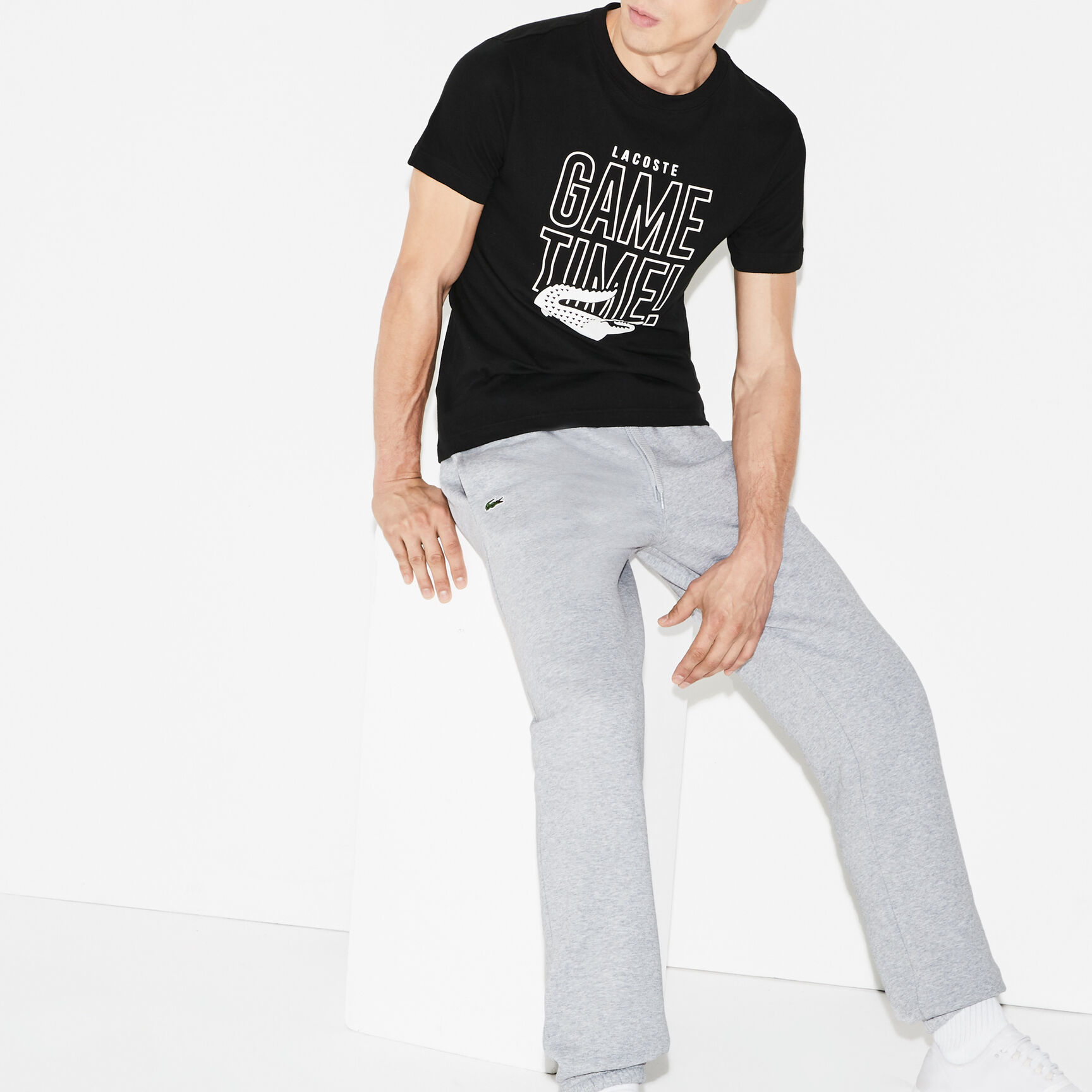 Men's Lacoste SPORT Tennis trackpants in fleece