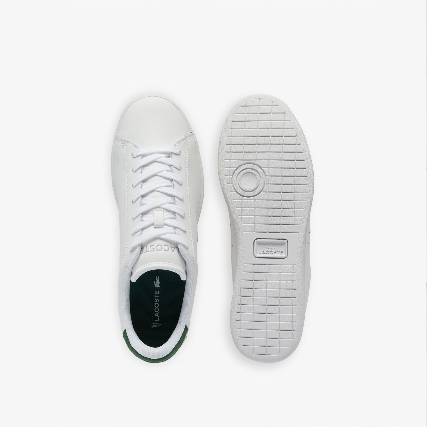 lacoste men s carnaby set leather sneakers
