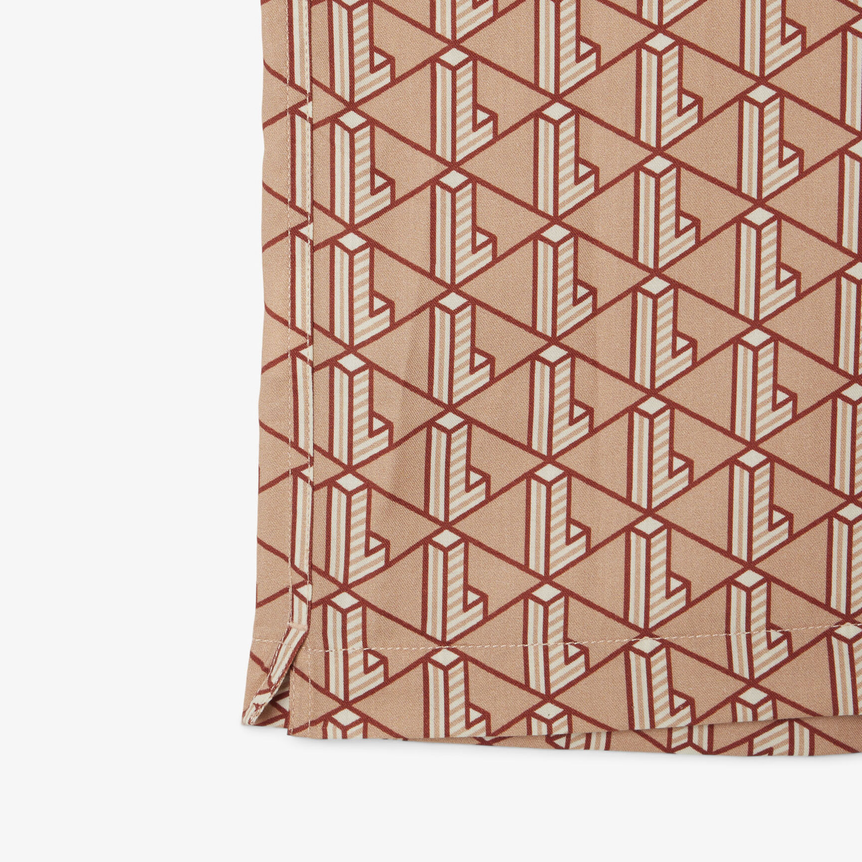 Straight Cut Monogram Shirt