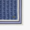 lacoste monogram print scarf