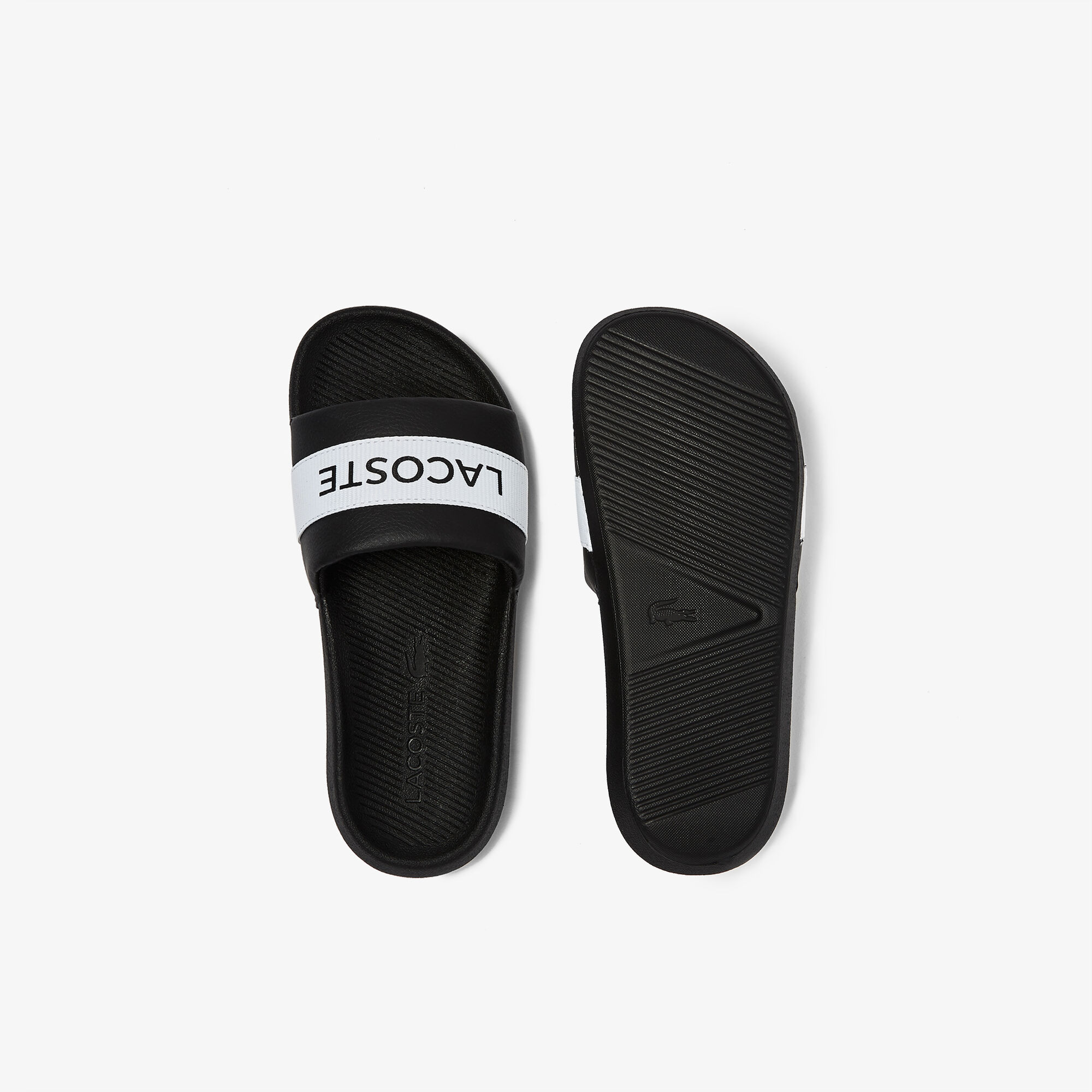 Women's Croco Synthetic and Textile Slides