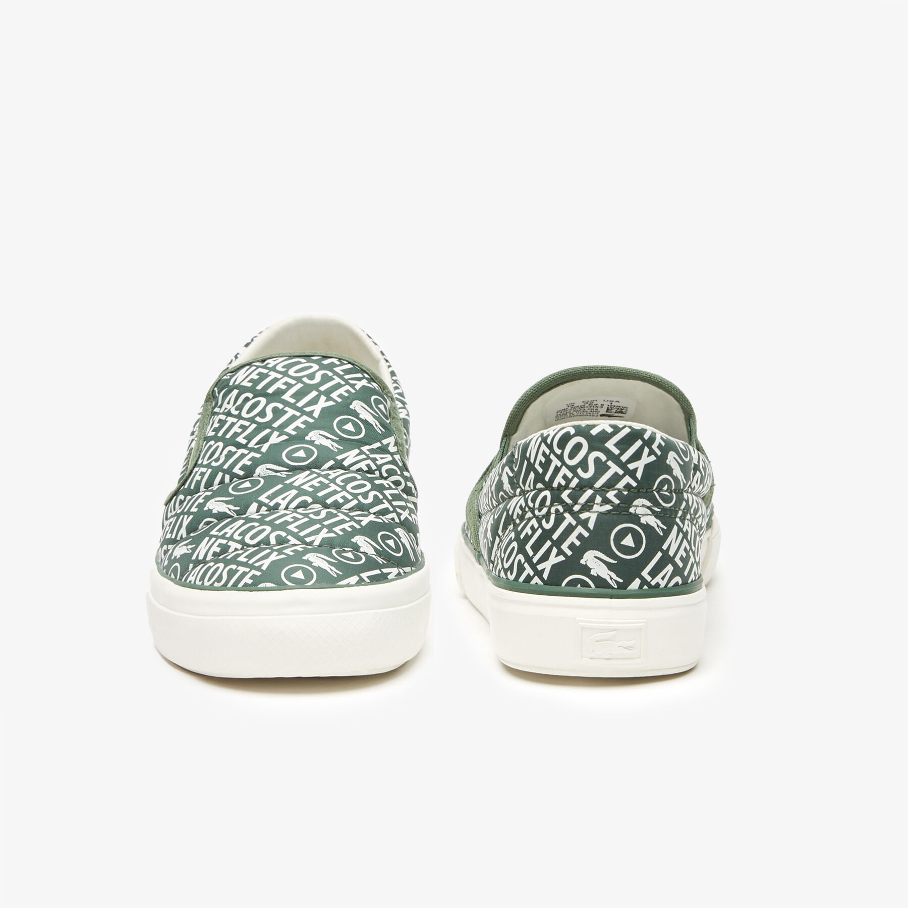 Children's Lacoste x Netflix Jump Server Slip Textile Slip On children s lacoste x netflix jump server slip textile slip on