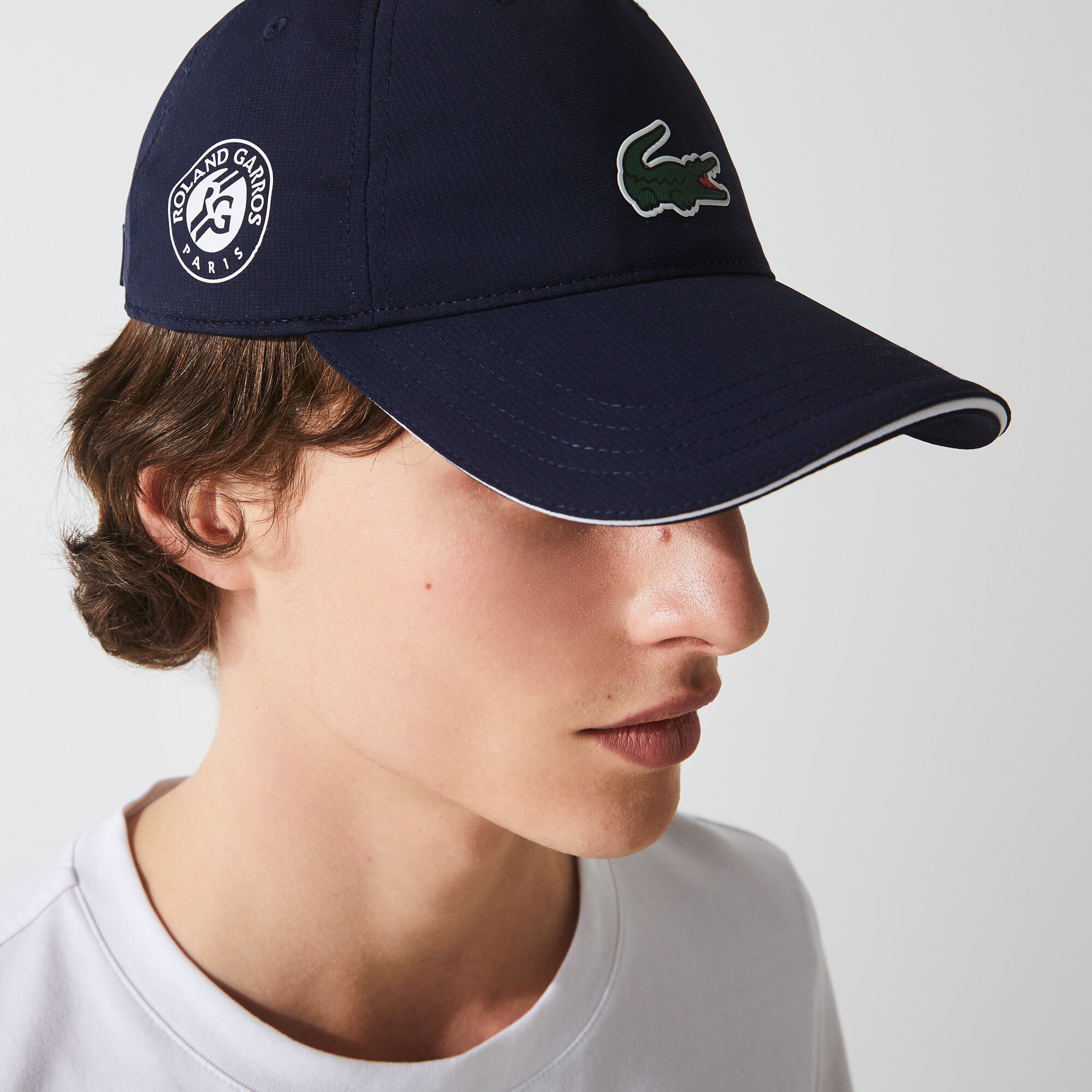 Buy Men s Lacoste SPORT French Open Edition Lightweight Nylon Cap Lacoste SA