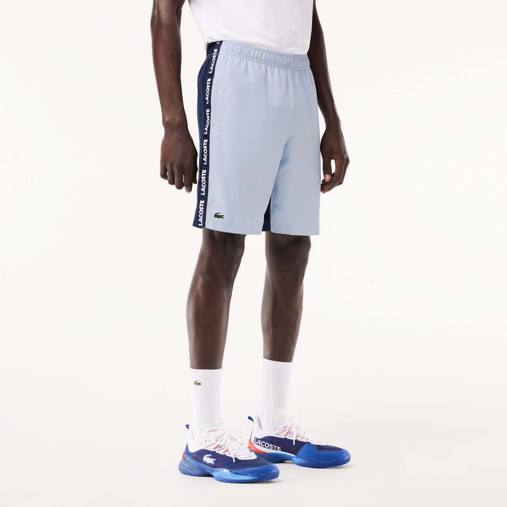 Sportsuit Logo Stripe Tennis Shorts